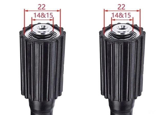 Шланг металокорд професійний для мийок високого тиску (М22 3/8 10м 180бар) шланг на Керхер HD 2600 psi. Фото 5