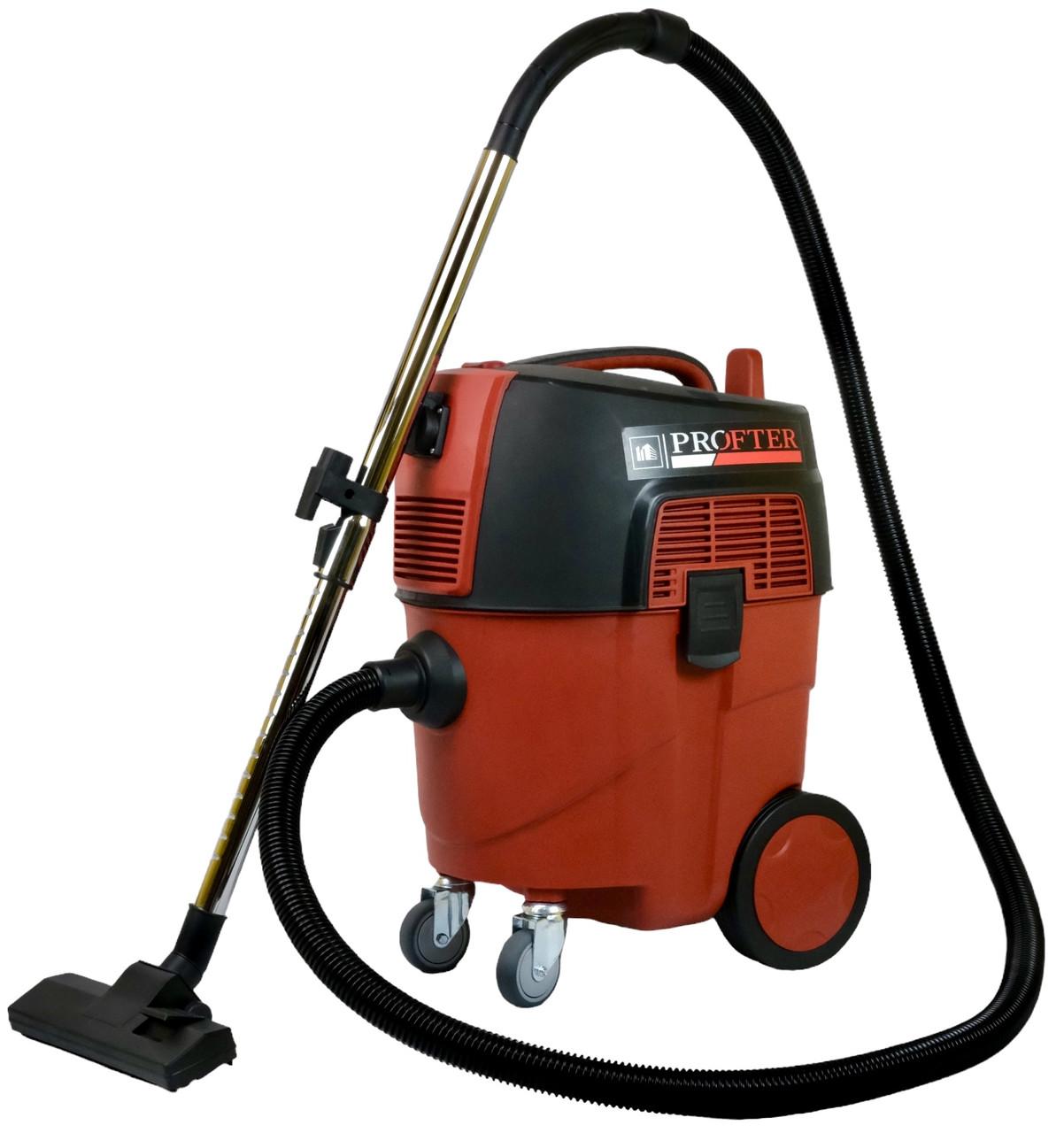 Профессиональный строительный пылесос Profter JN 208G-P (1600 Вт) пылесос для сухой и влажной уборки. Фото 8