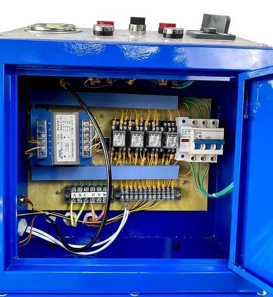 Обжимний прес для виробництва шлангів РВТ Profter WS-76 (6-76мм 800т 220/380V) Гідравлічний обтискний верстат. Фото 5