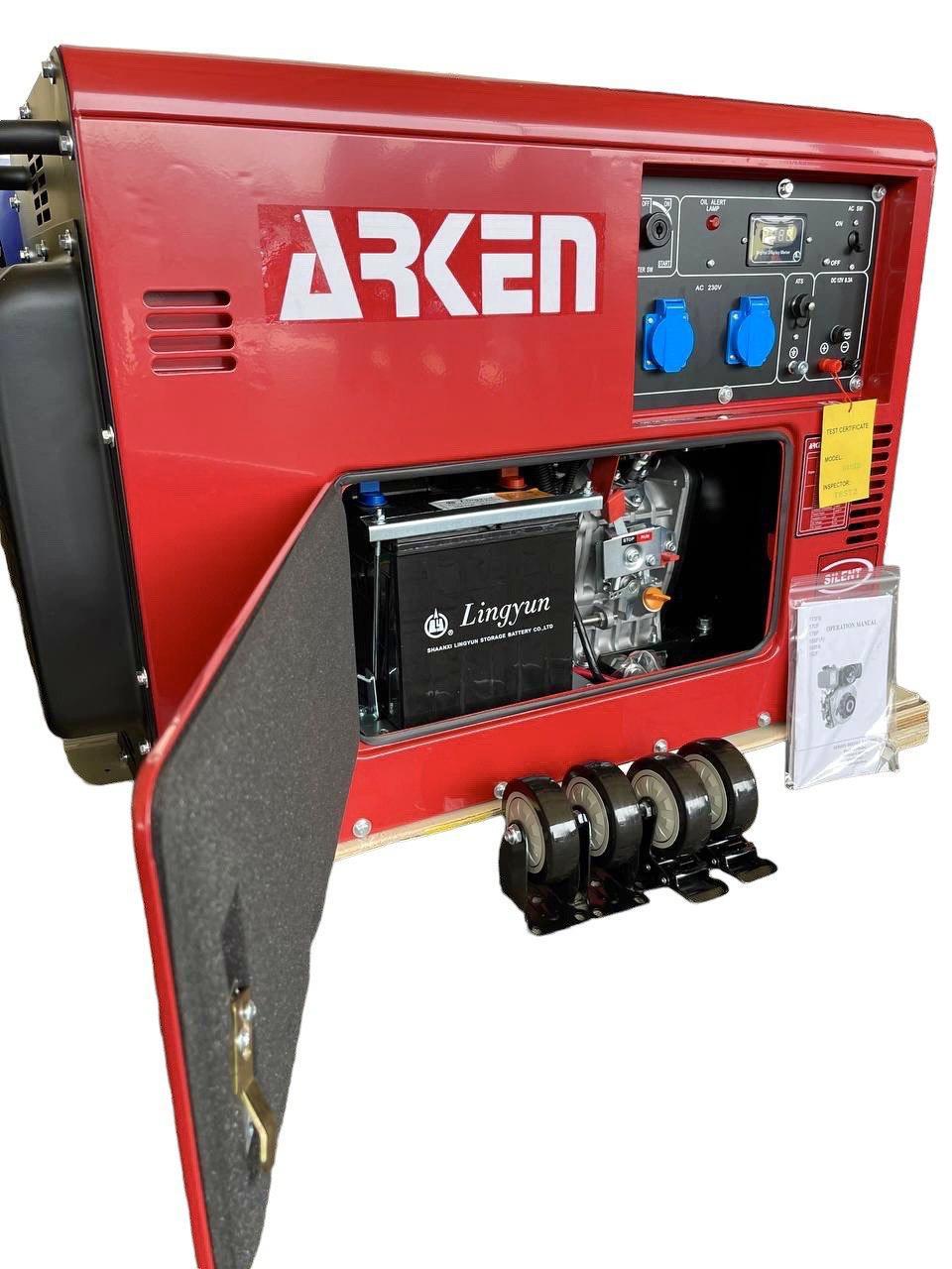 Дизельний генератор Arken ARK8500 Q (6 кВт) двигун Perkins. Фото 4