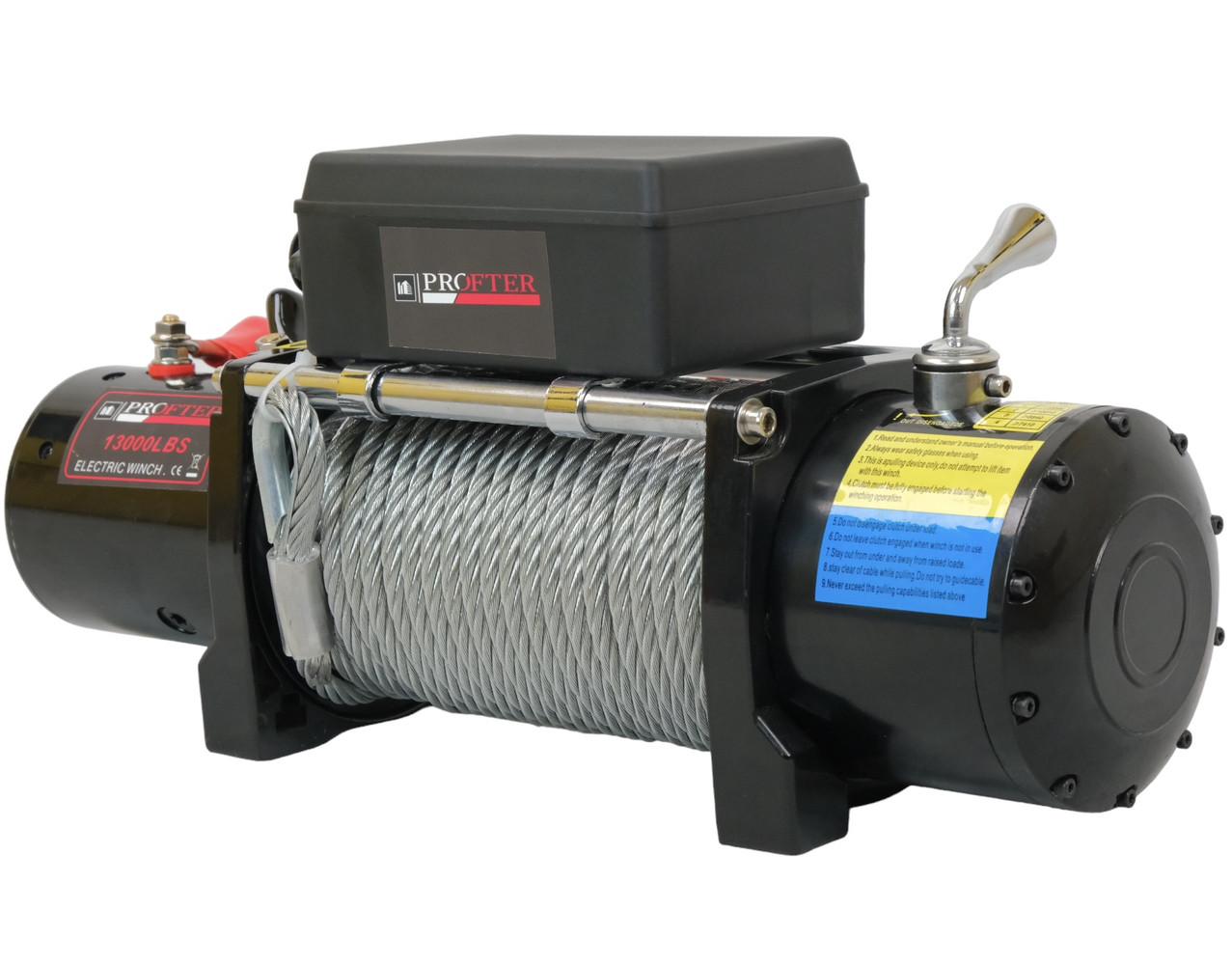 Лебедка автомобильная Profter 13000 LBS 12V (5897 кг). Фото 4