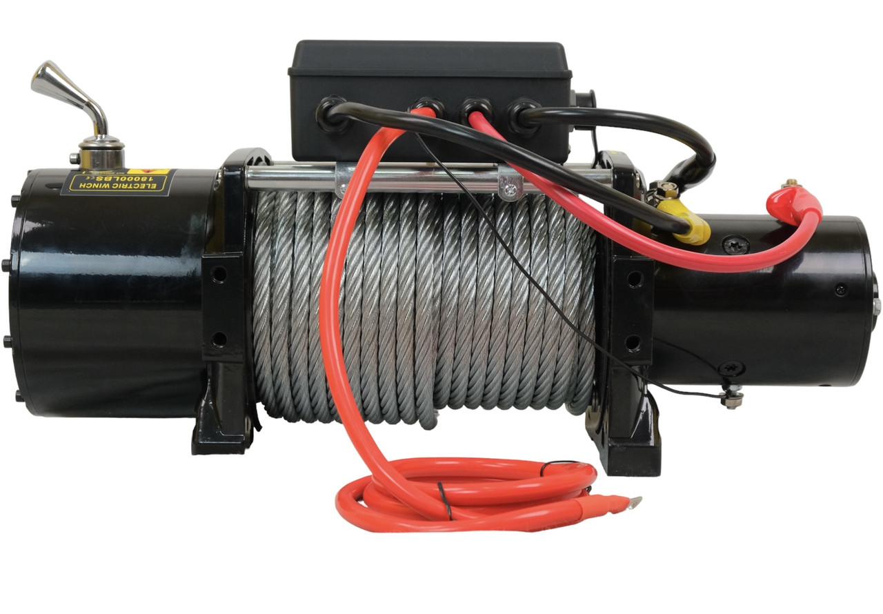 Лебедка автомобильная Profter 18000 LBS 12V (8181 кг). Фото 6