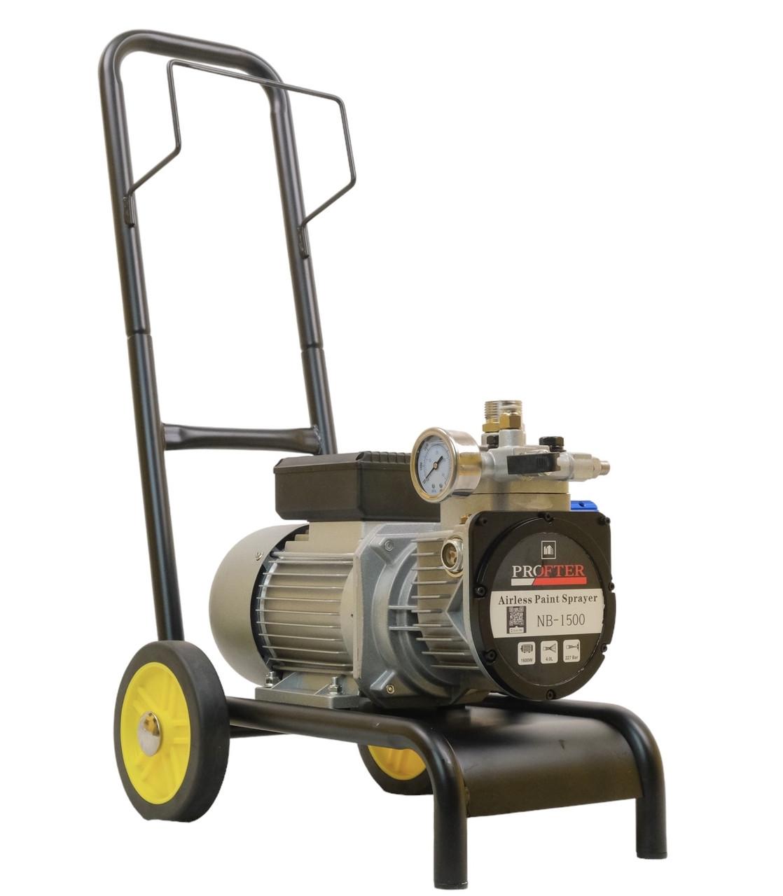 Безвоздушный аппарат для окрасочных работ Profter NB-1500 (1600 Вт. 4.0 л/мин.). Фото 3