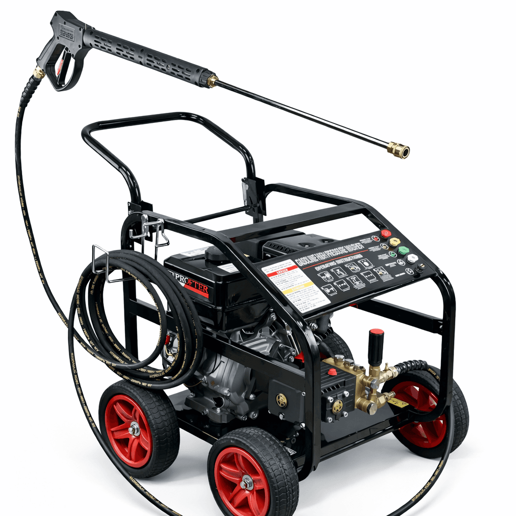 Профессиональная мощная бензиновая мойка высокого давления Profter BSG 250B (250 бар 18 л/мин). Фото 1