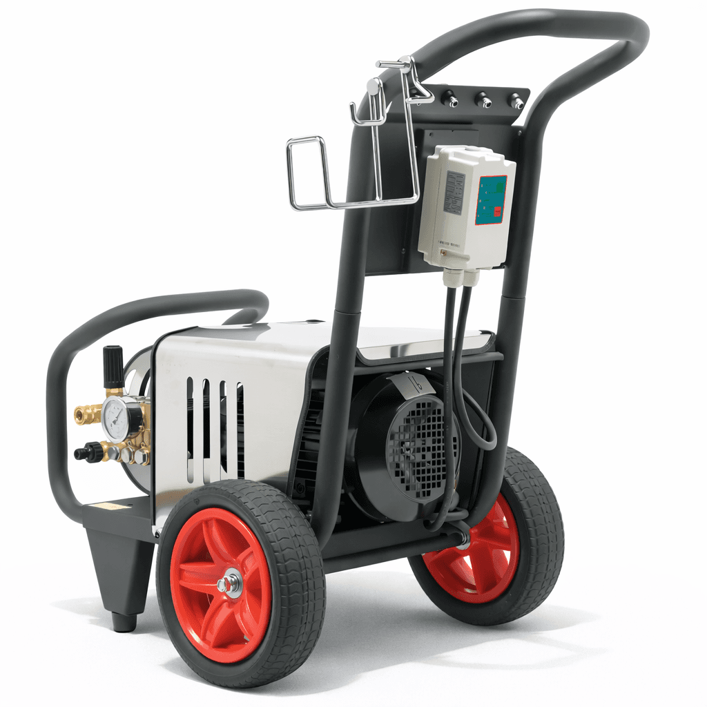 Аппарат мойка высокого давления Profter ES3.7-4B (180 бар 3.7Kwt 220V 11 л/мин) Профессиональная мойка. Фото 11