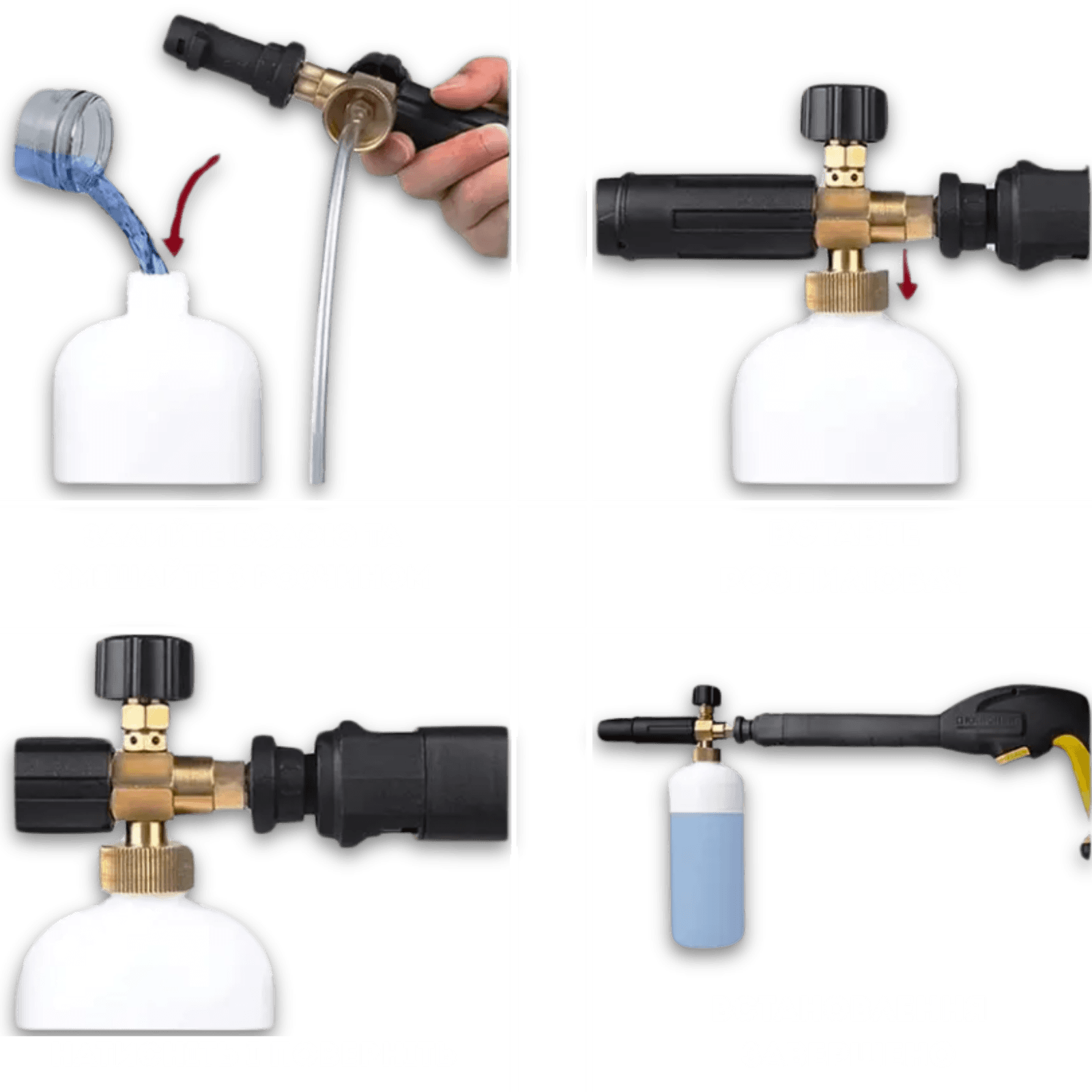 Пінна насадка Profter S07 на мийку Makita/Karcher/Lavor (з пінною таблеткою) Пінник Profter. Фото 11