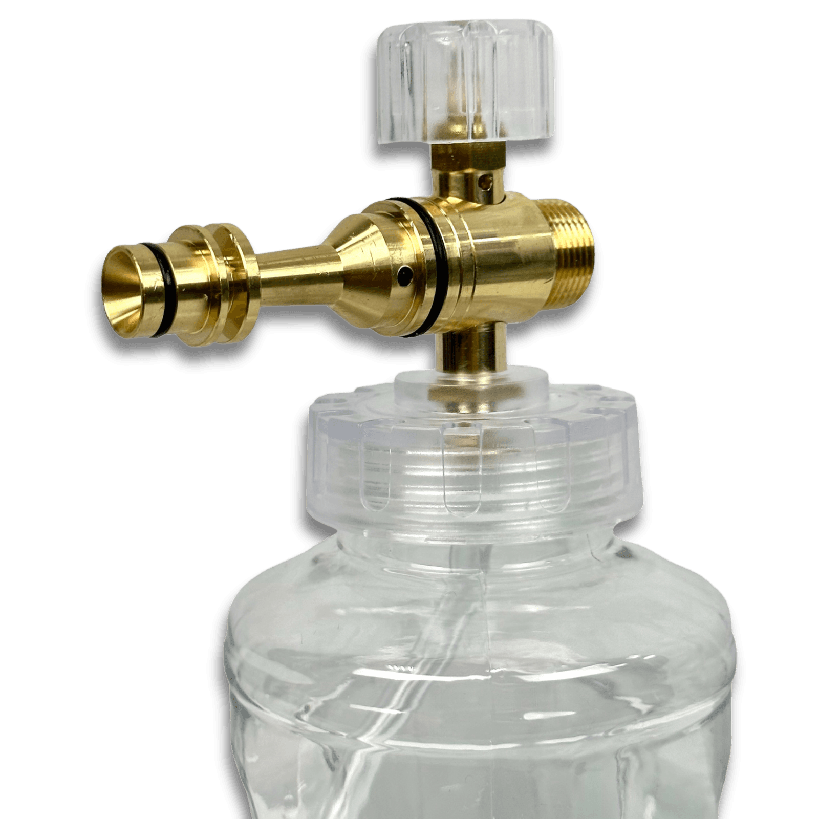 Пенная насадка пенник на мойку высокого давления Profter S-011 White (1л). Фото 9