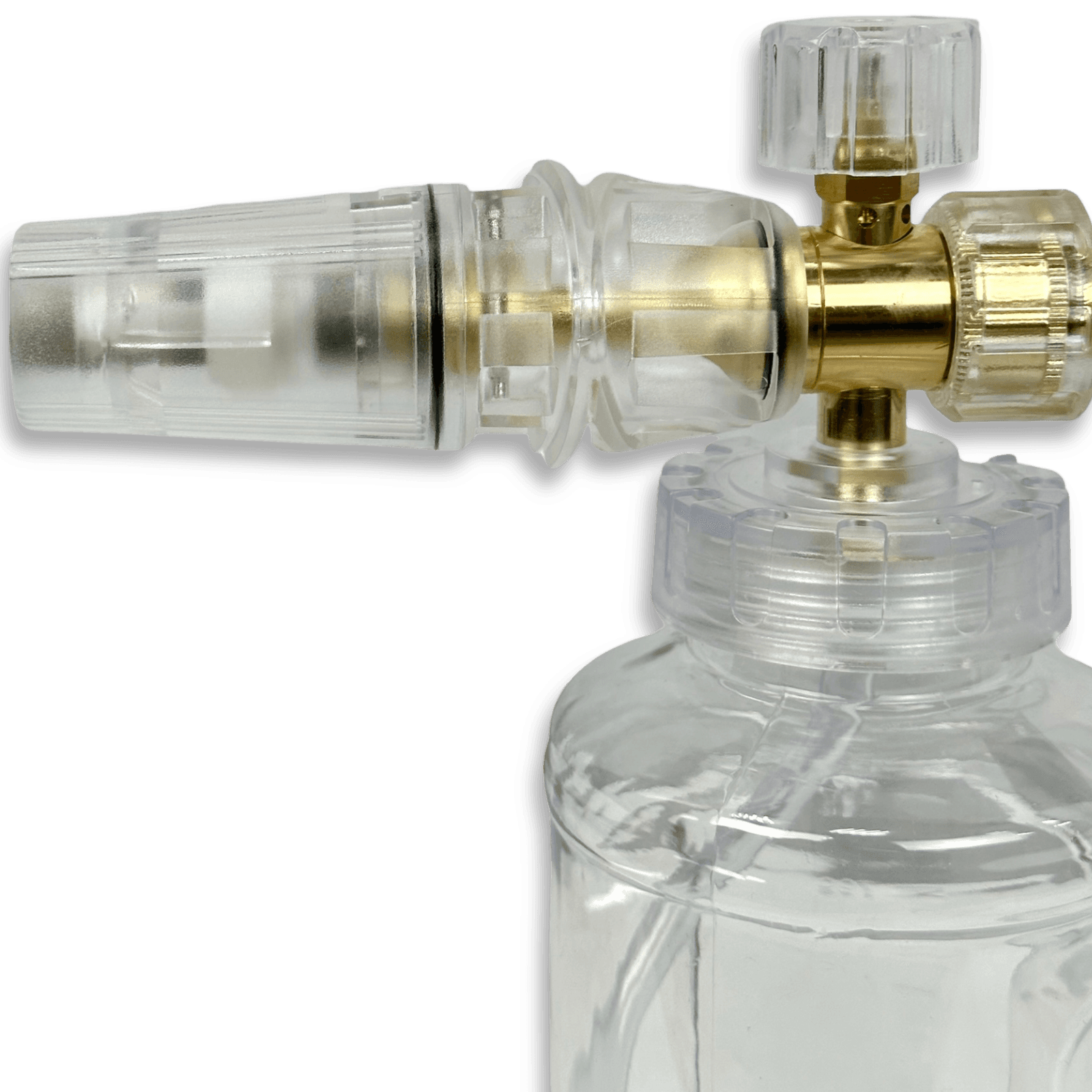Пенная насадка пенник на мойку высокого давления Profter S-011 White (1л). Фото 4