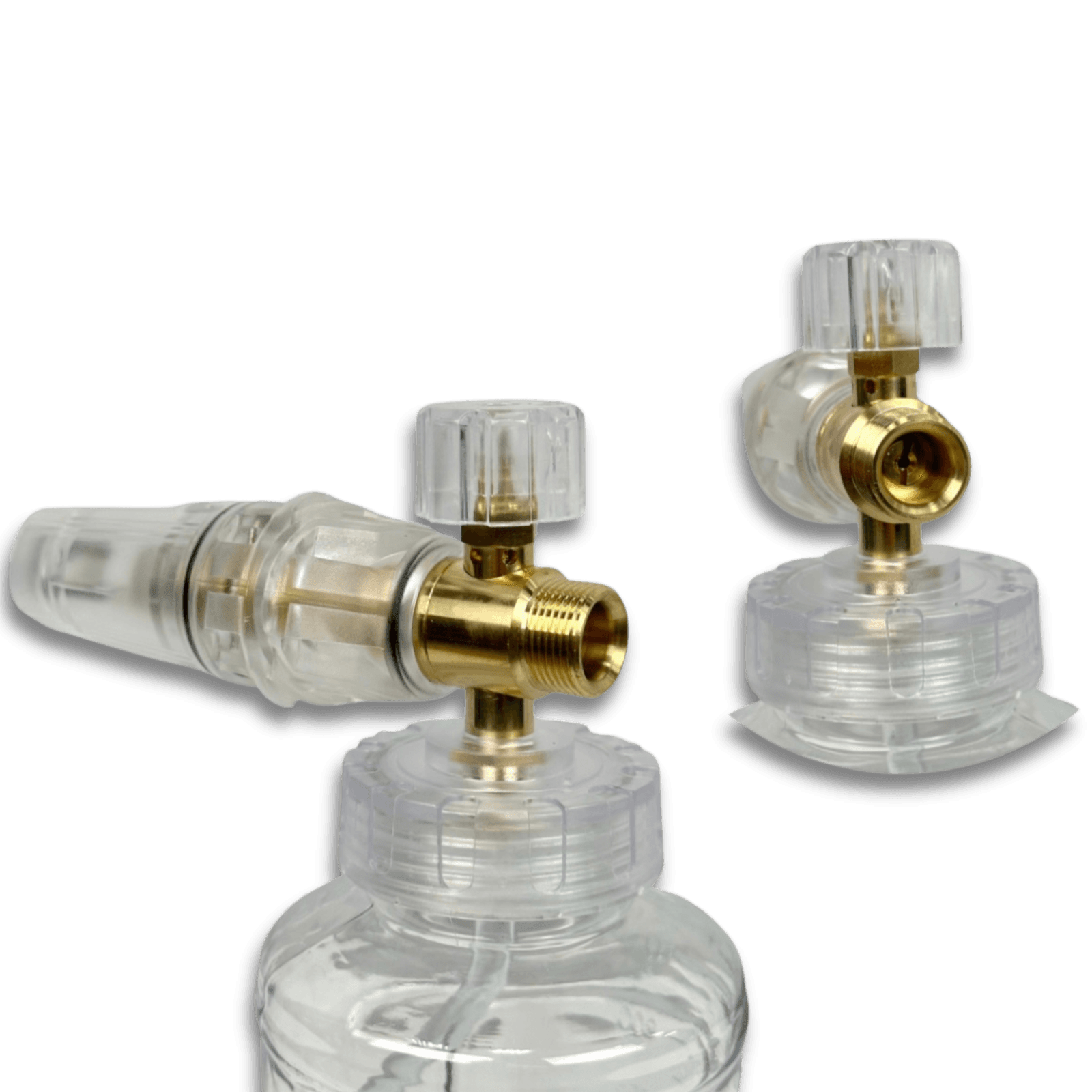 Пенная насадка пенник на мойку высокого давления Profter S-011 White (1л). Фото 6