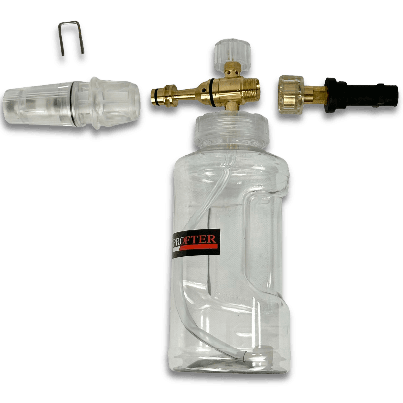 Пенная насадка пенник на мойку высокого давления Profter S-011 White (1л). Фото 7