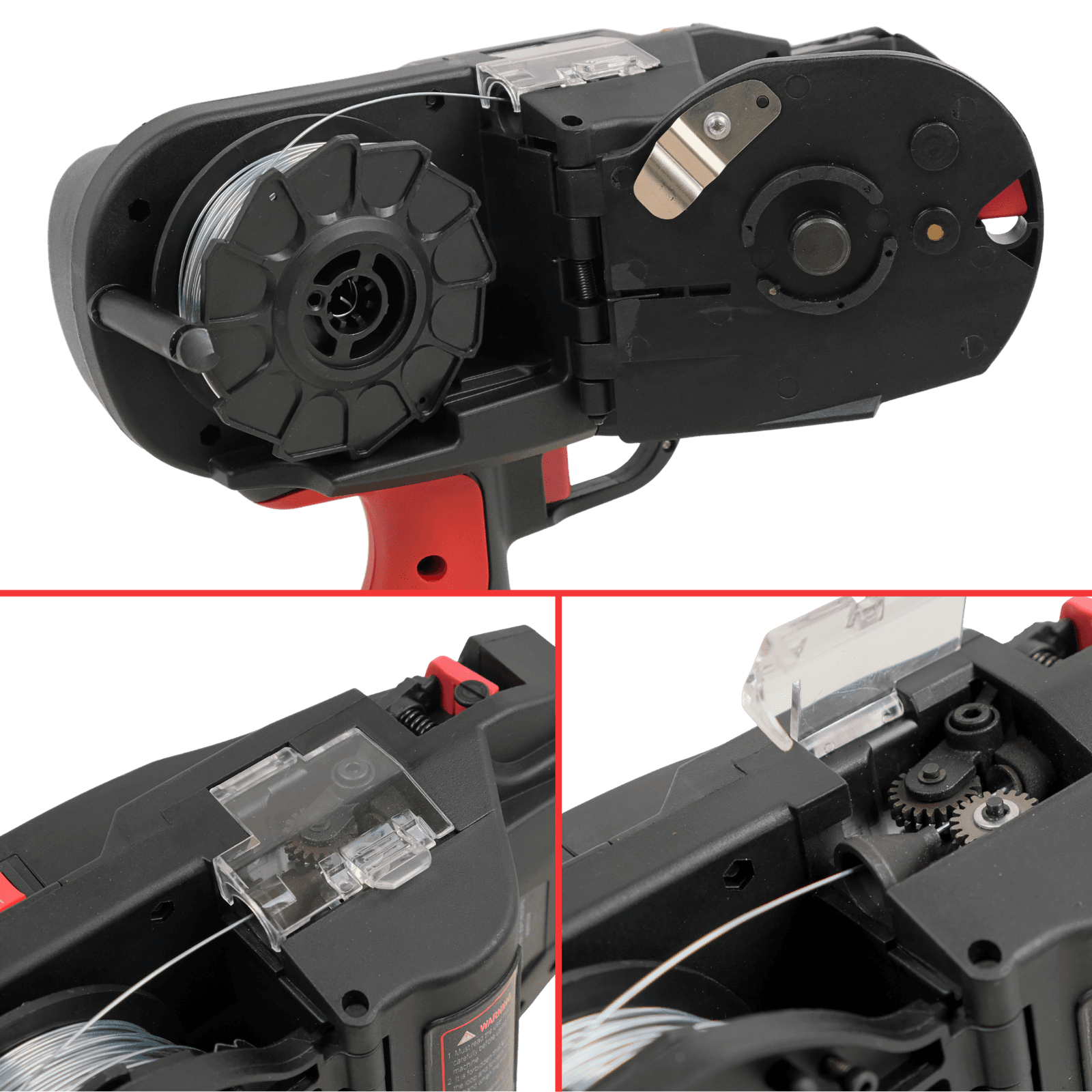 Акумуляторний пістолет для автоматичної в'язки арматури Profter R-450 S Pro (4-45 мм). Фото 7