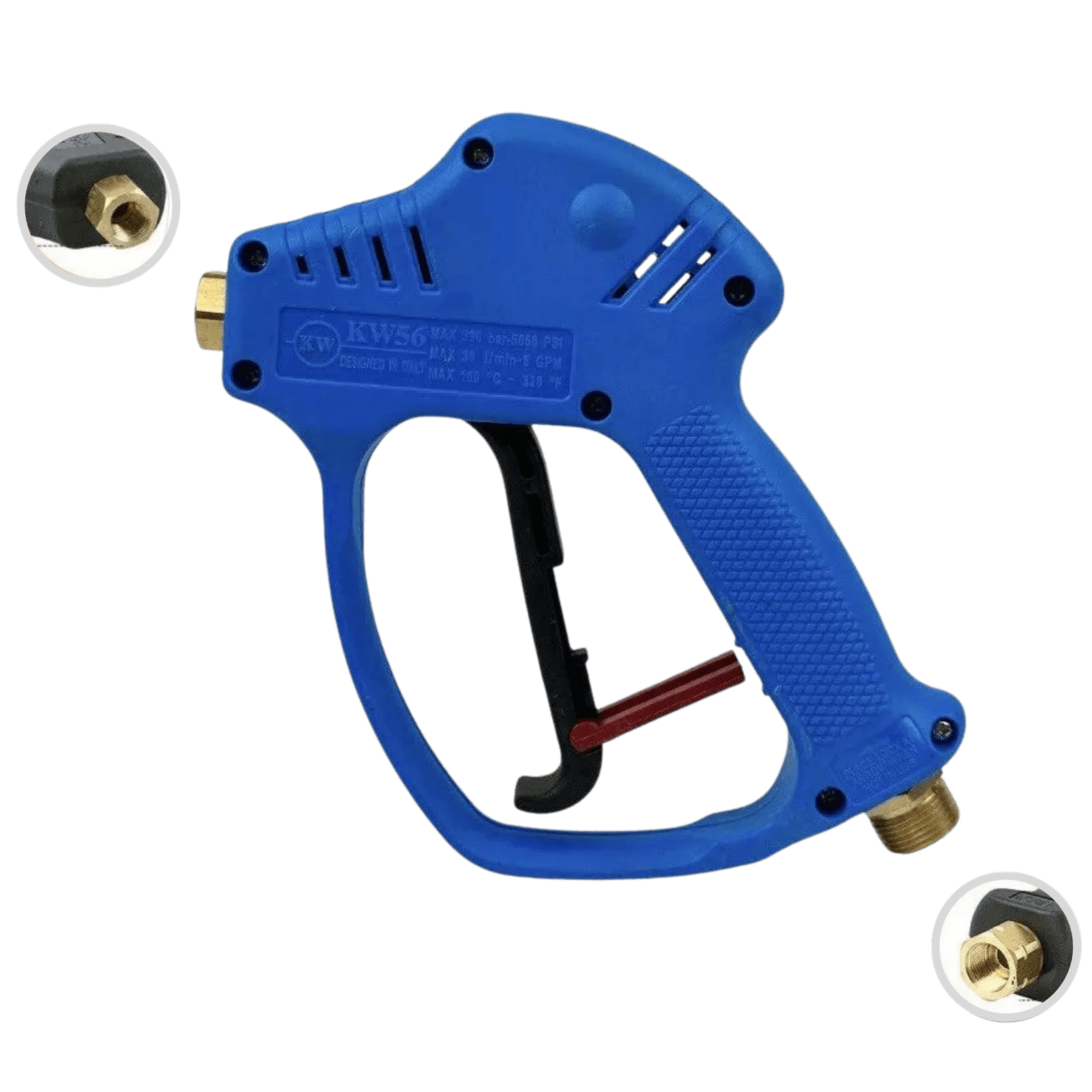 Пістолет для мийки високого тиску Profter KW 56 Premium (G010) M22/M14 ручка пістолета на мийку. Фото 1