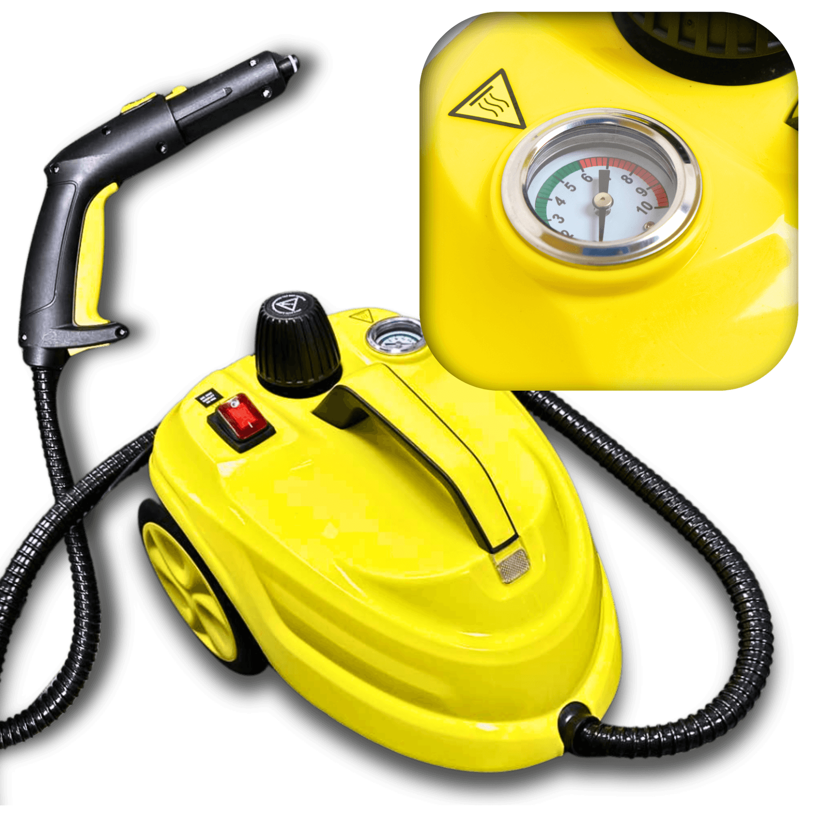 Пароочисник високого тиску  універсальний  Profter SC-618A ( 2000 Вт. 5 Бар) +6 насадок. Фото 7