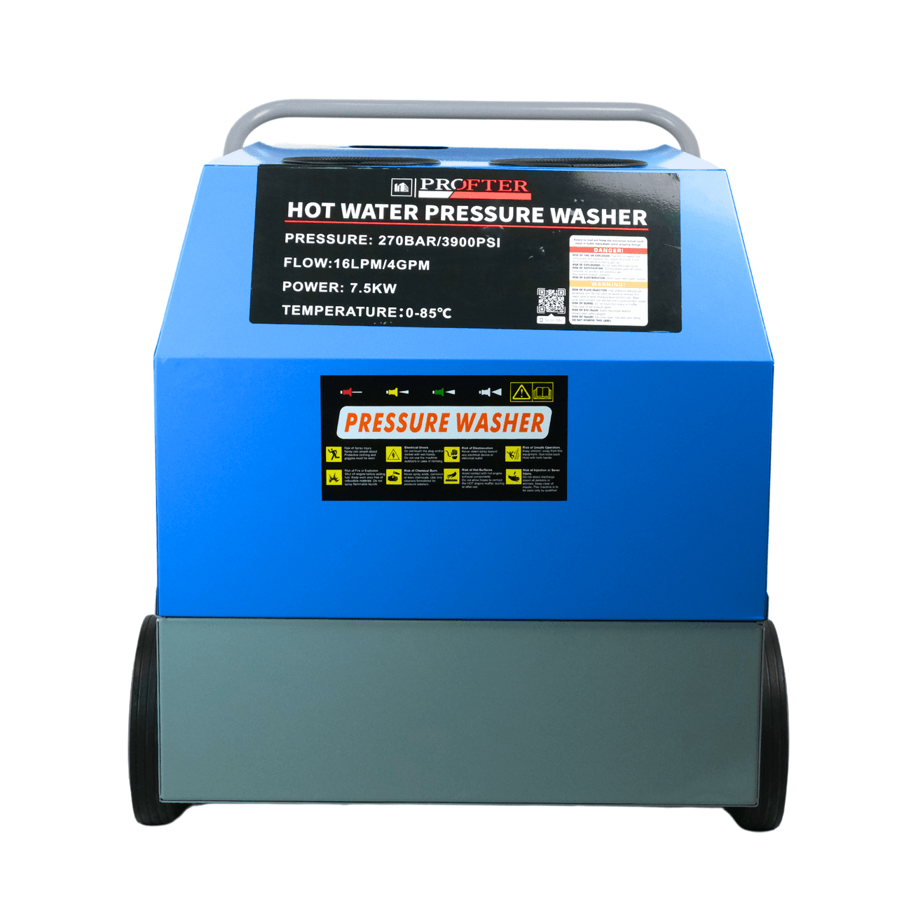 Професійна мийка високого тиску з підігрівом води 270bar PROFTER BS-2716 (7.5 kw.960л.год.). Фото 8