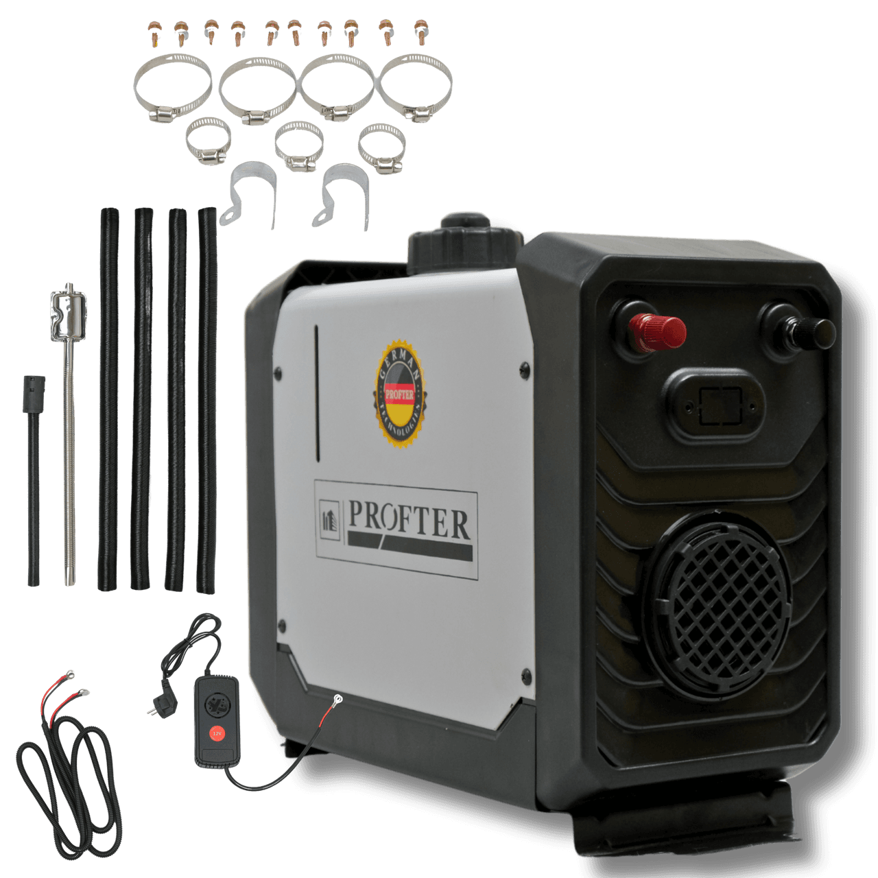Універсальний втономний дизельний обігрівач XT-5000 White 220V (12-24V). Фото 7