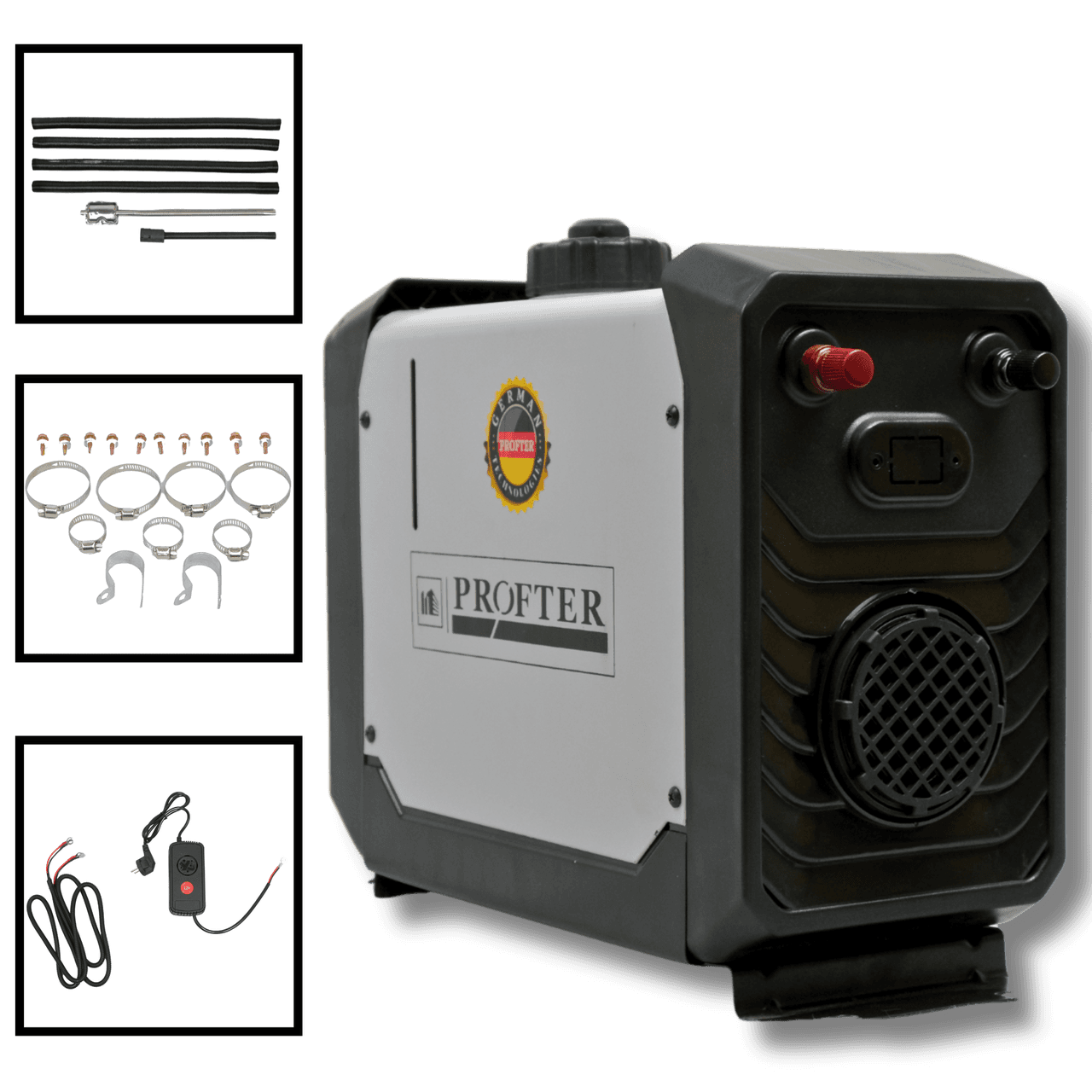 Універсальний втономний дизельний обігрівач XT-5000 White 220V (12-24V). Фото 2