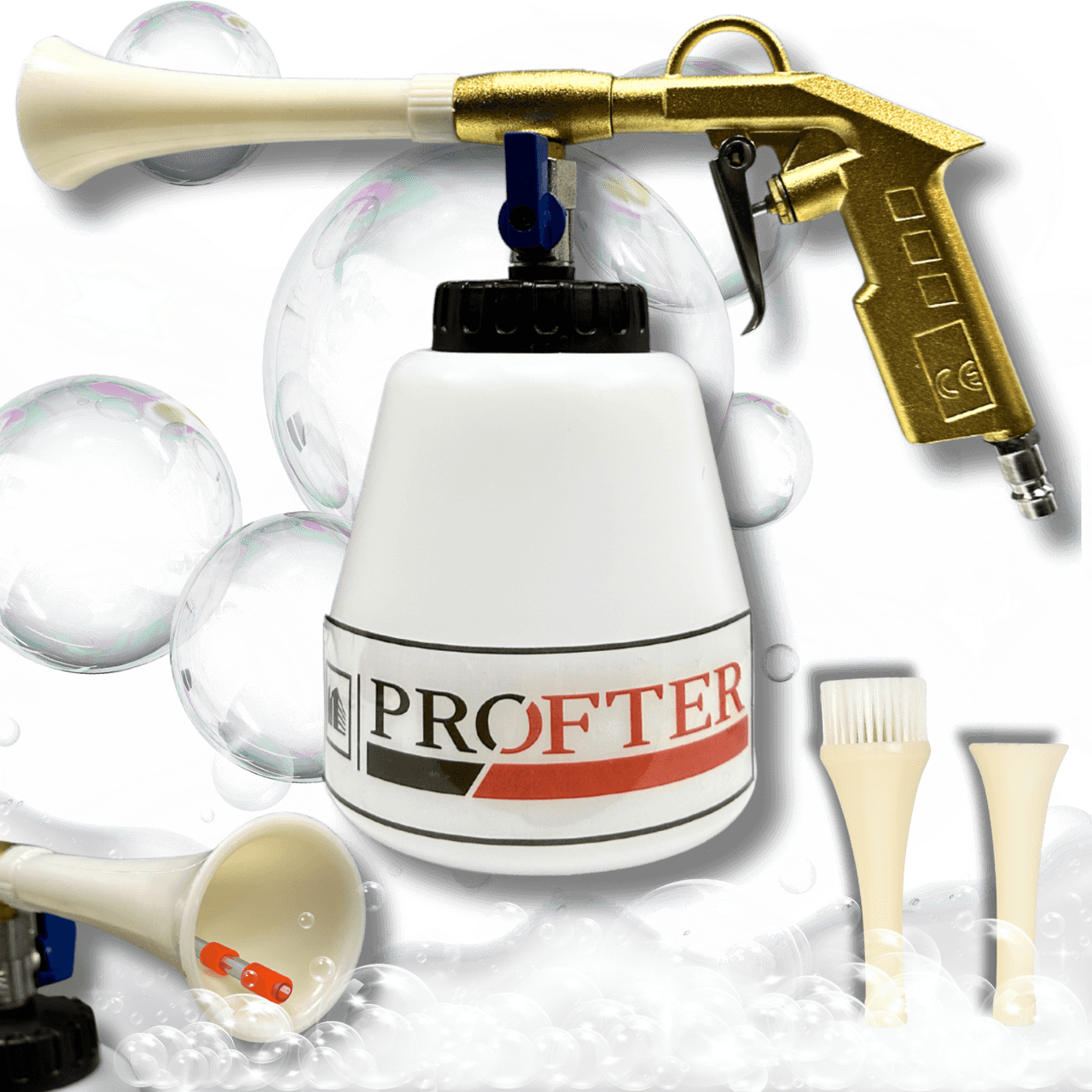 Торнадор Profter G 011 Gold для автомобільного чищення. Фото 1