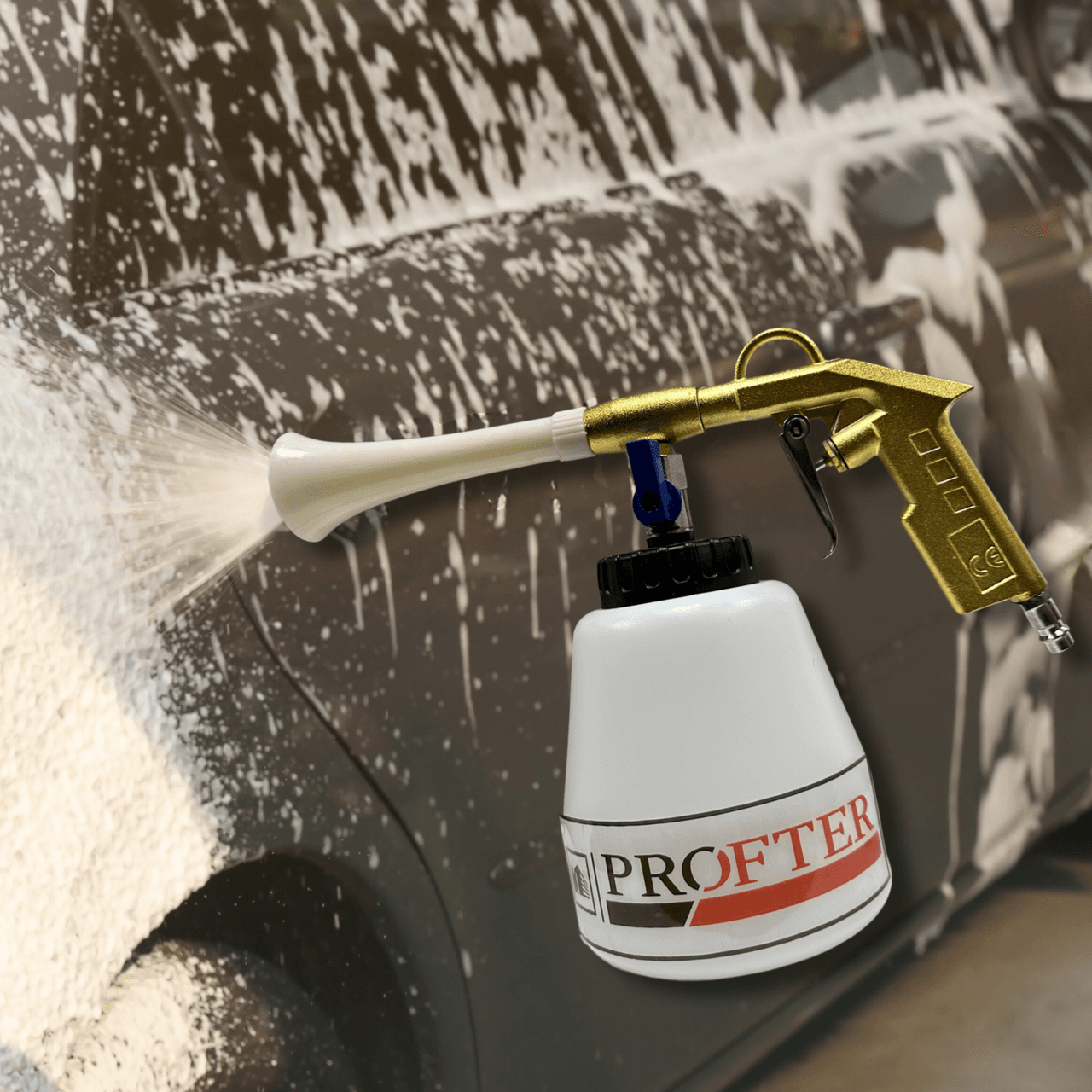 Торнадор Profter G 011 Gold для автомобильной чистки. Фото 4