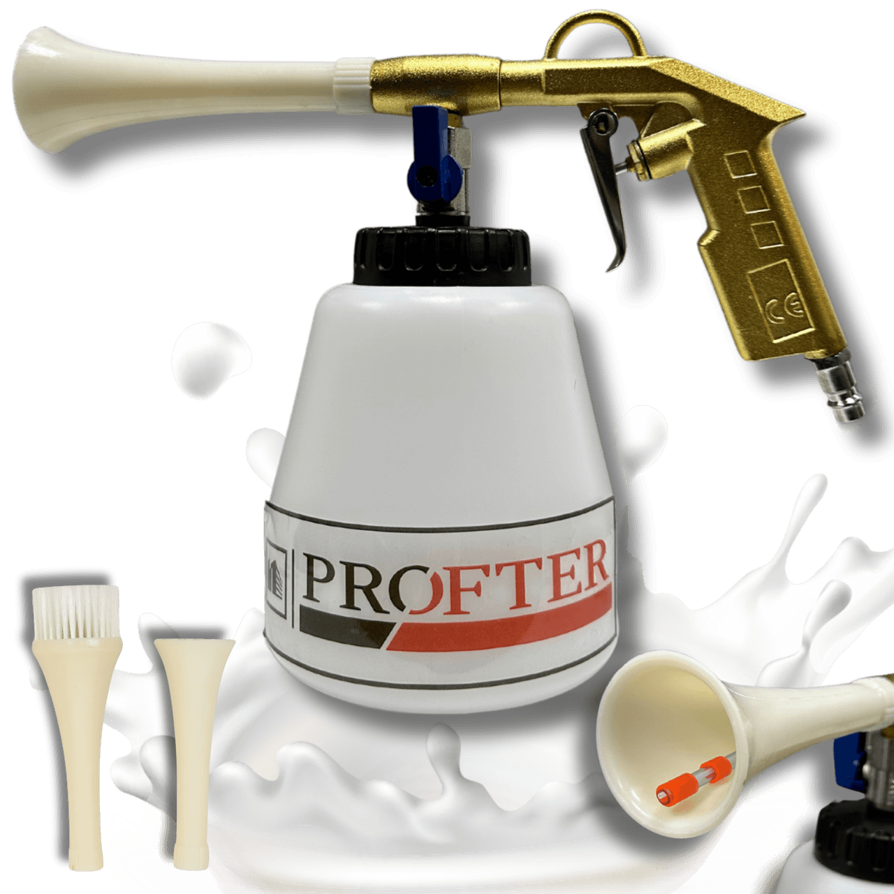 Торнадор Profter G 011 Gold для автомобильной чистки. Фото 8