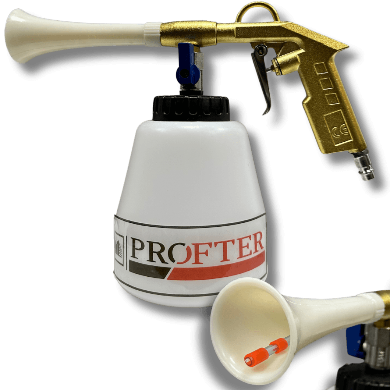 Торнадор Profter G 011 Gold для автомобільного чищення. Фото 2