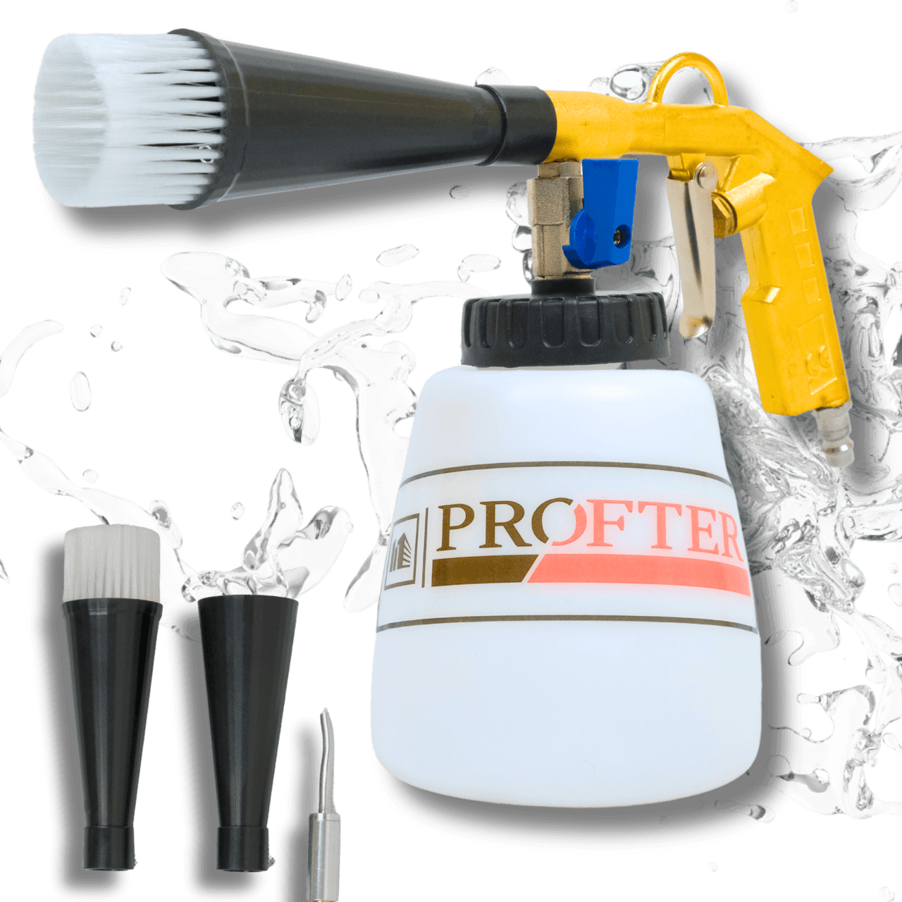 Професійний торнадор Profter G 019 Gold для хімчистки автомобілів. Фото 1