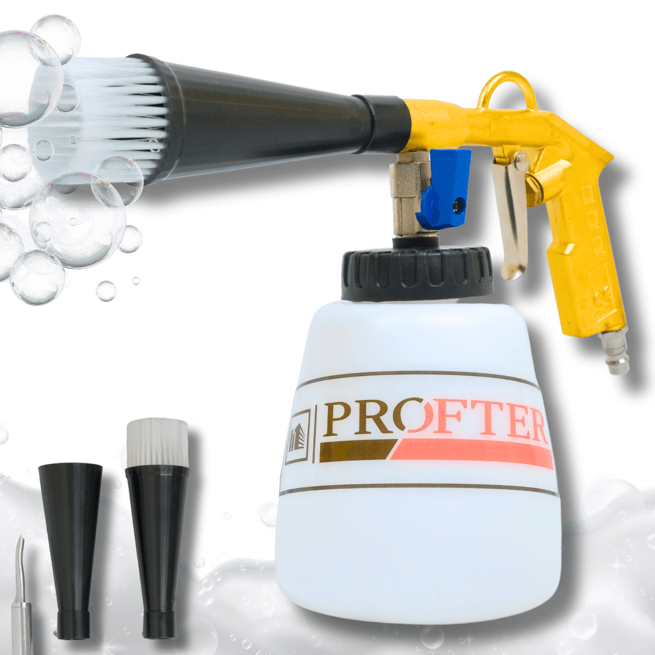 Професійний торнадор Profter G 019 Gold для хімчистки автомобілів. Фото 2
