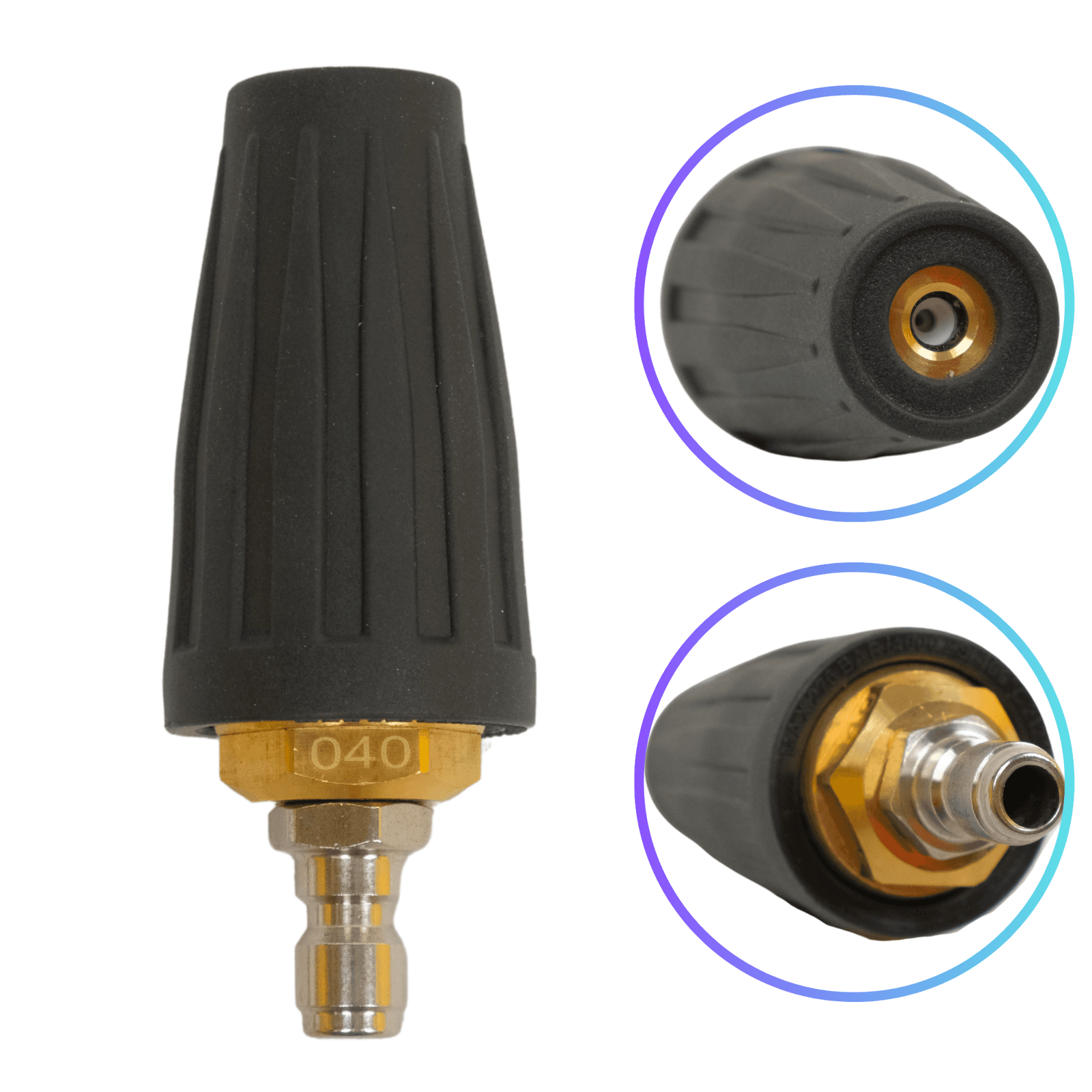 Професійна грязева фреза для мийки N0601 (4000PSI 276 Бар) 1/4 розмір 0.40 турбонасадка. Фото 2