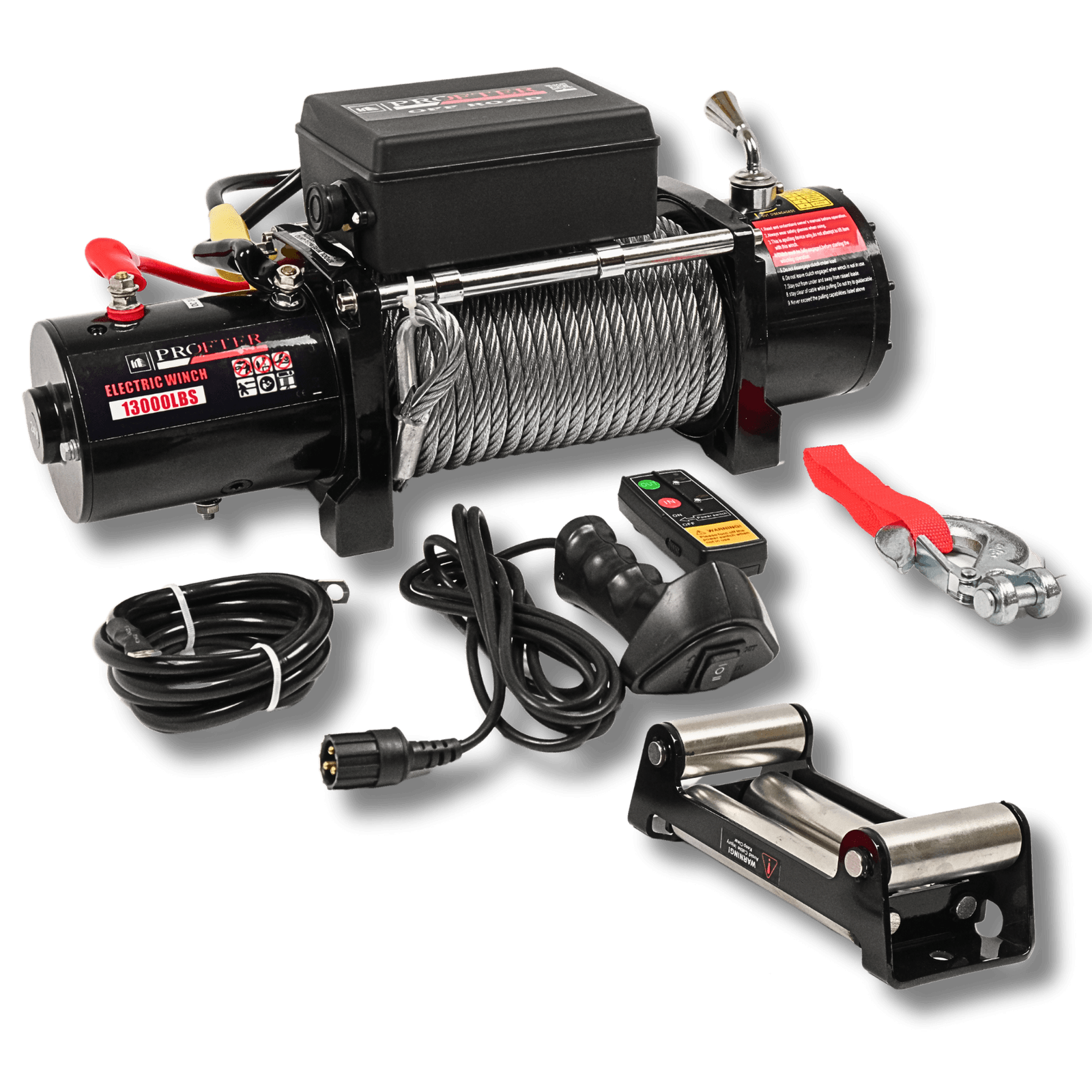 Автомобільна електрична лебідка 24V Profter 13000 LBS (5897 кг). Фото 1