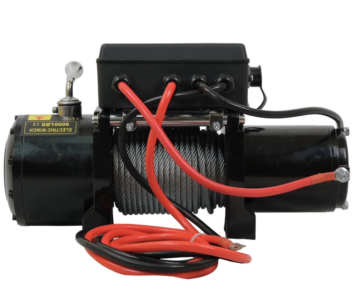 Автомобільна лебідка Profter 6000 LBS 12V (2722 кг). Фото 2