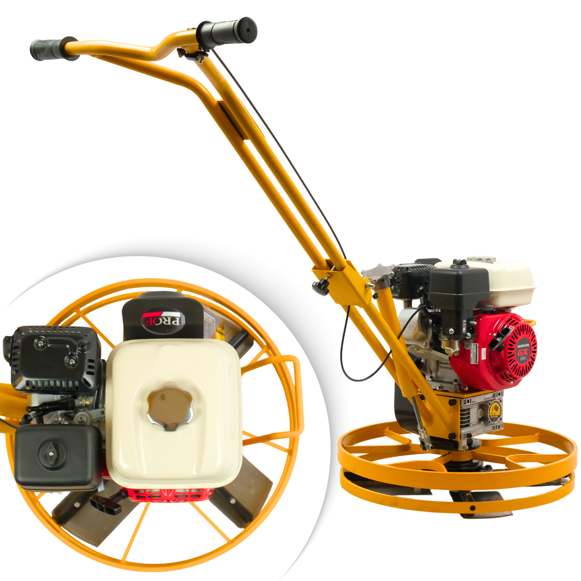 Затирочная машина для бетона Profter S-60 (Honda GX160) Вертолет. Фото 9