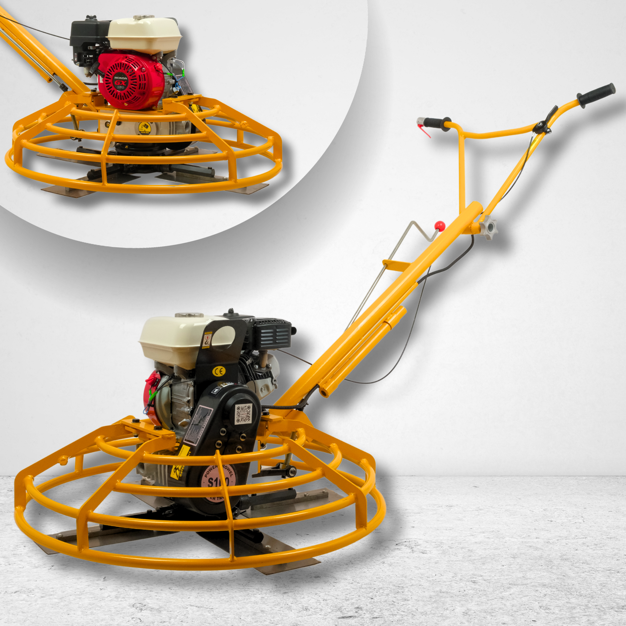 Затирочная машина вертолет для бетона Profter S-100 (Honda GX160). Фото 1