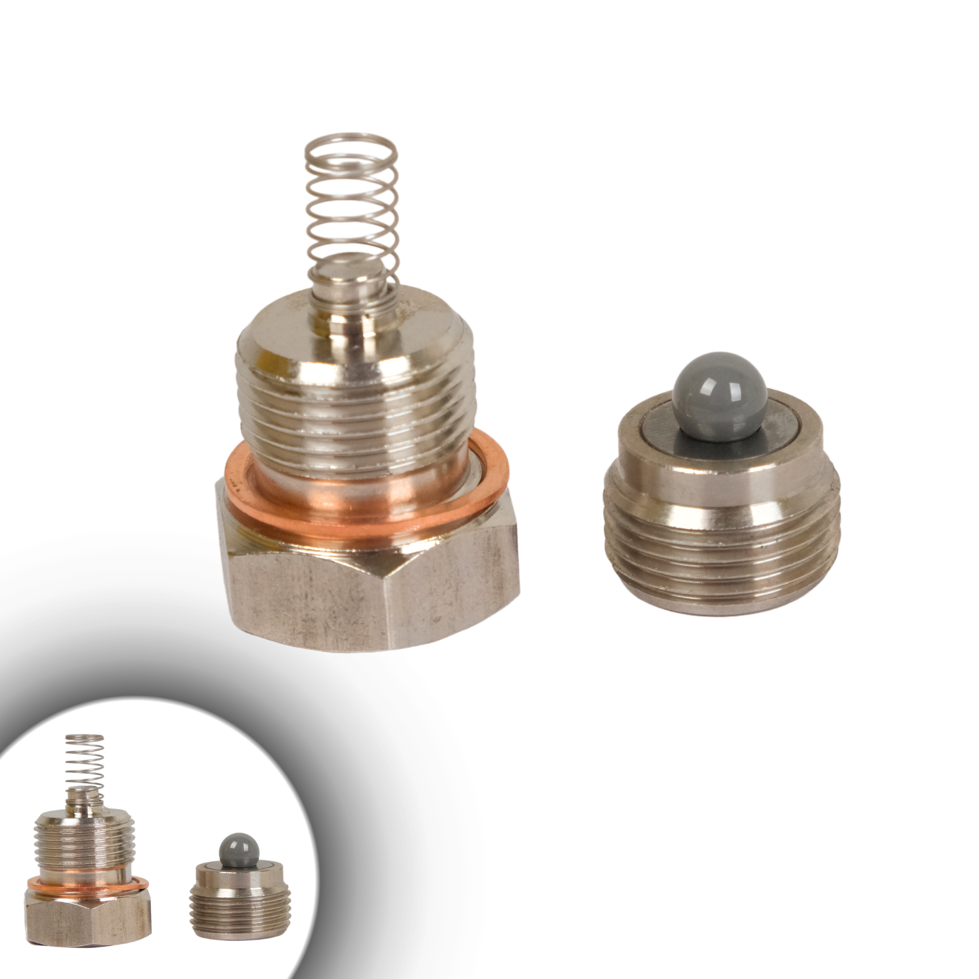 Нагнетательный клапан на безвоздушный окрасочный аппарат Profter NB1000- CA888/1000. Фото 4