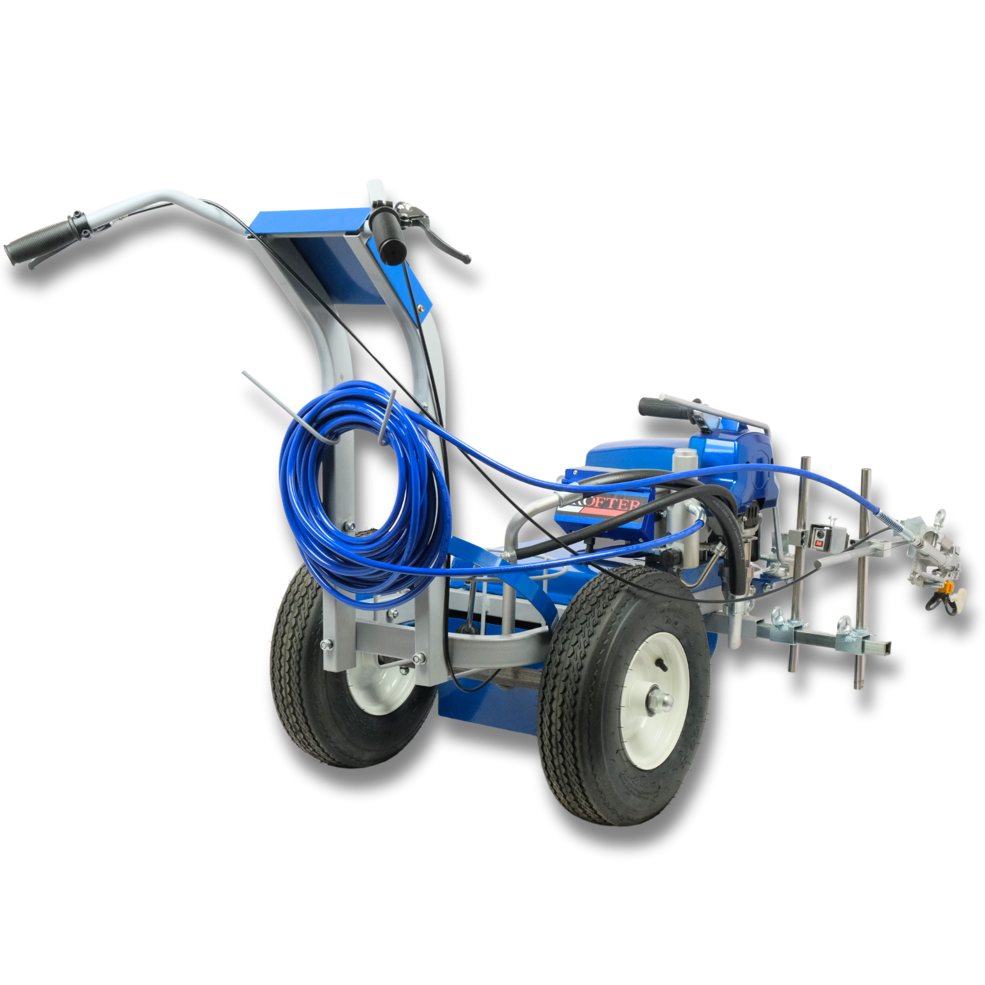 Акумуляторна машина для розмітки дорожньої лінії Profter PK-280 (72V-20A). Фото 6