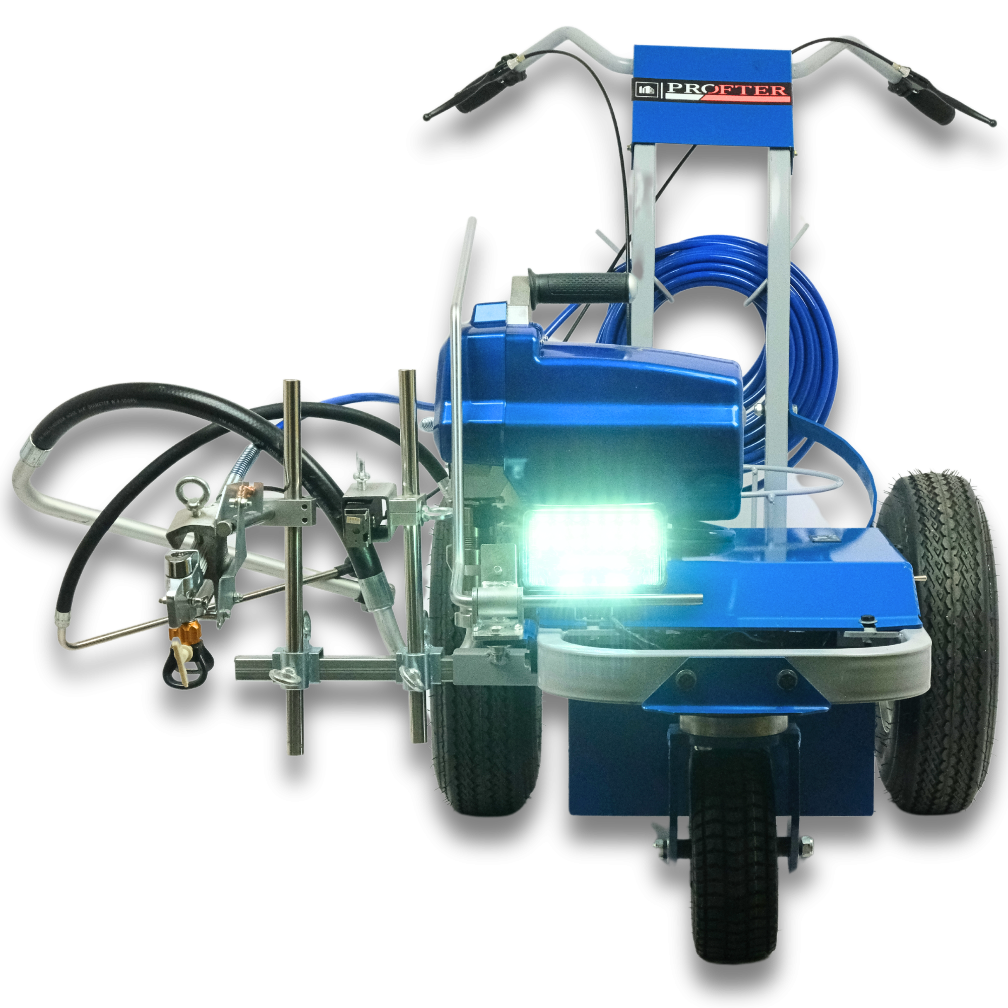 Акумуляторна машина для розмітки дорожньої лінії Profter PK-280 (72V-20A). Фото 2
