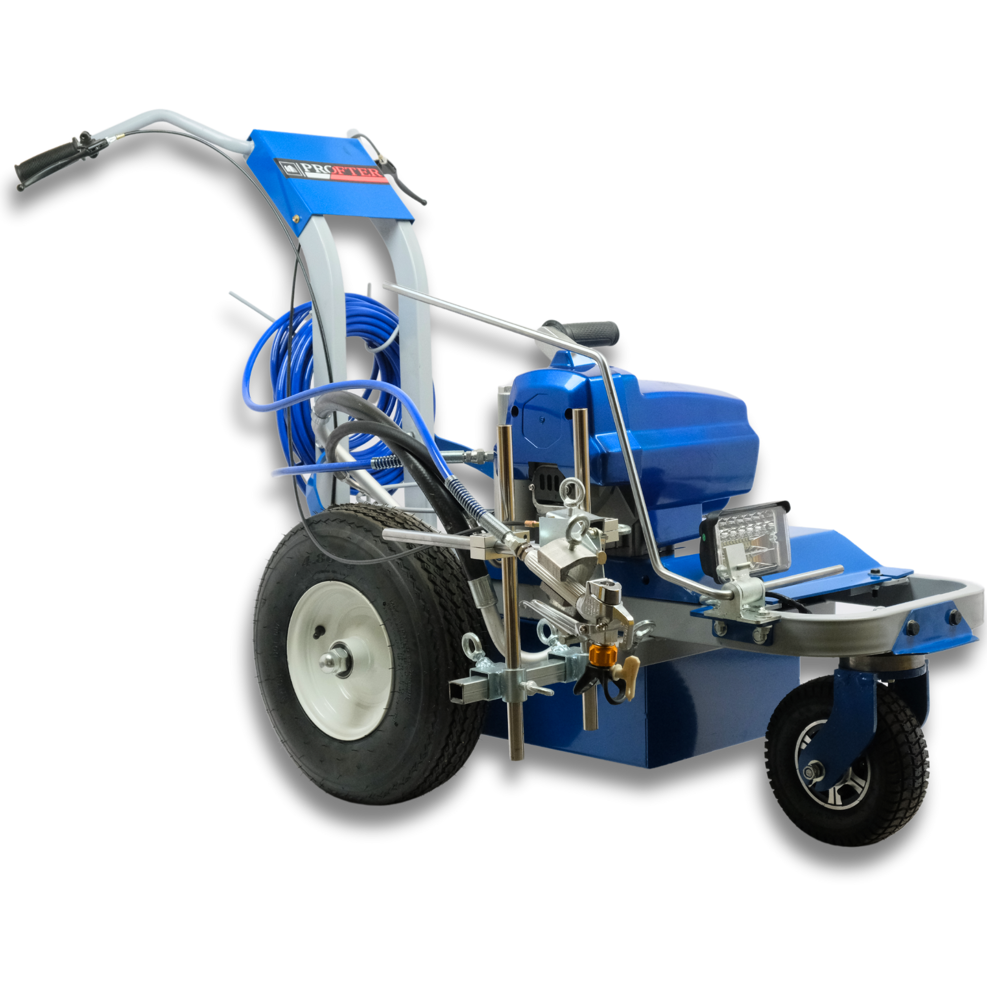 Акумуляторна машина для розмітки дорожньої лінії Profter PK-280 (72V-20A). Фото 4