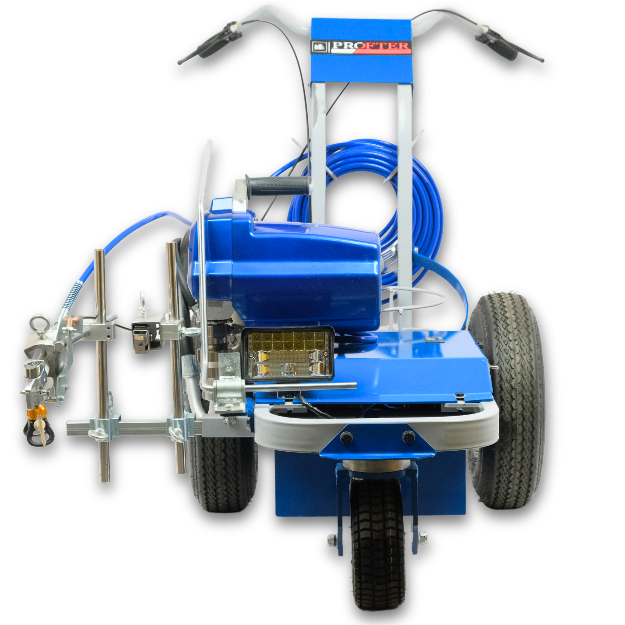 Акумуляторна машина для розмітки дорожньої лінії Profter PK-280 (72V-20A). Фото 1