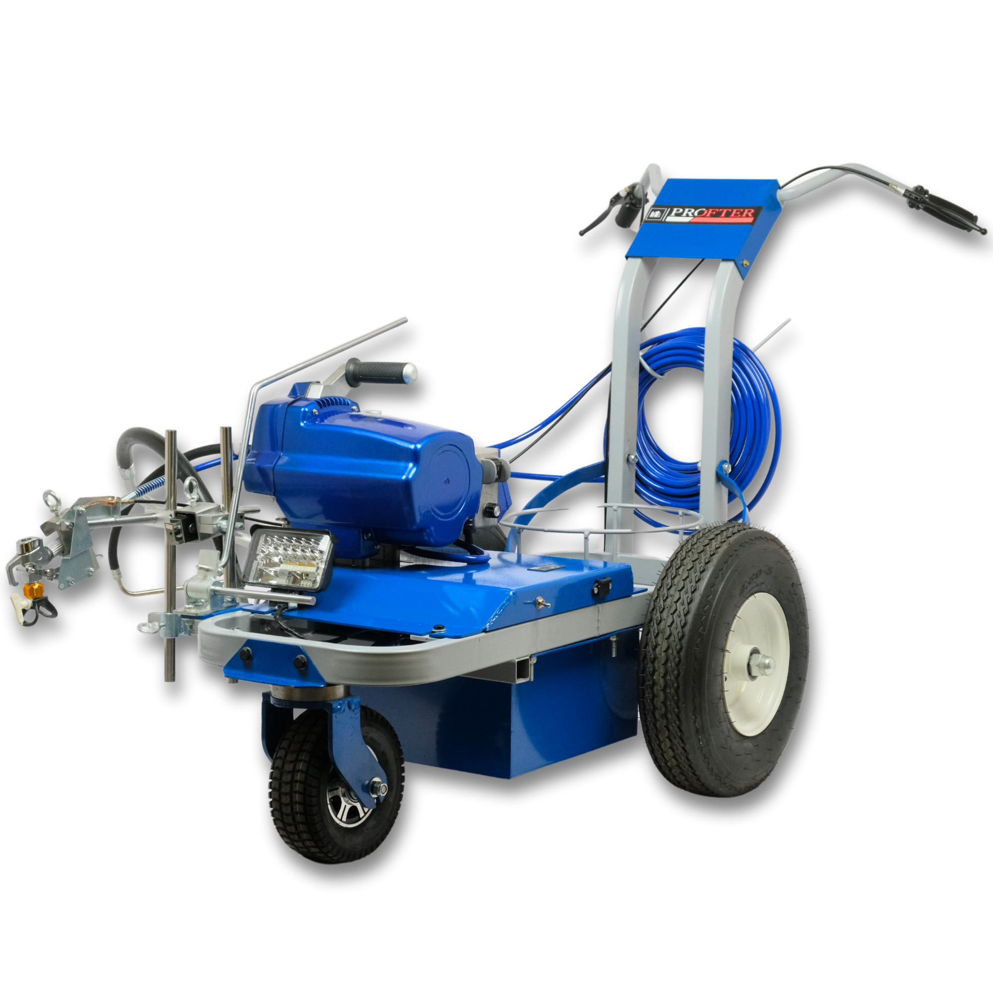 Акумуляторна машина для розмітки дорожньої лінії Profter PK-280 (72V-20A). Фото 3