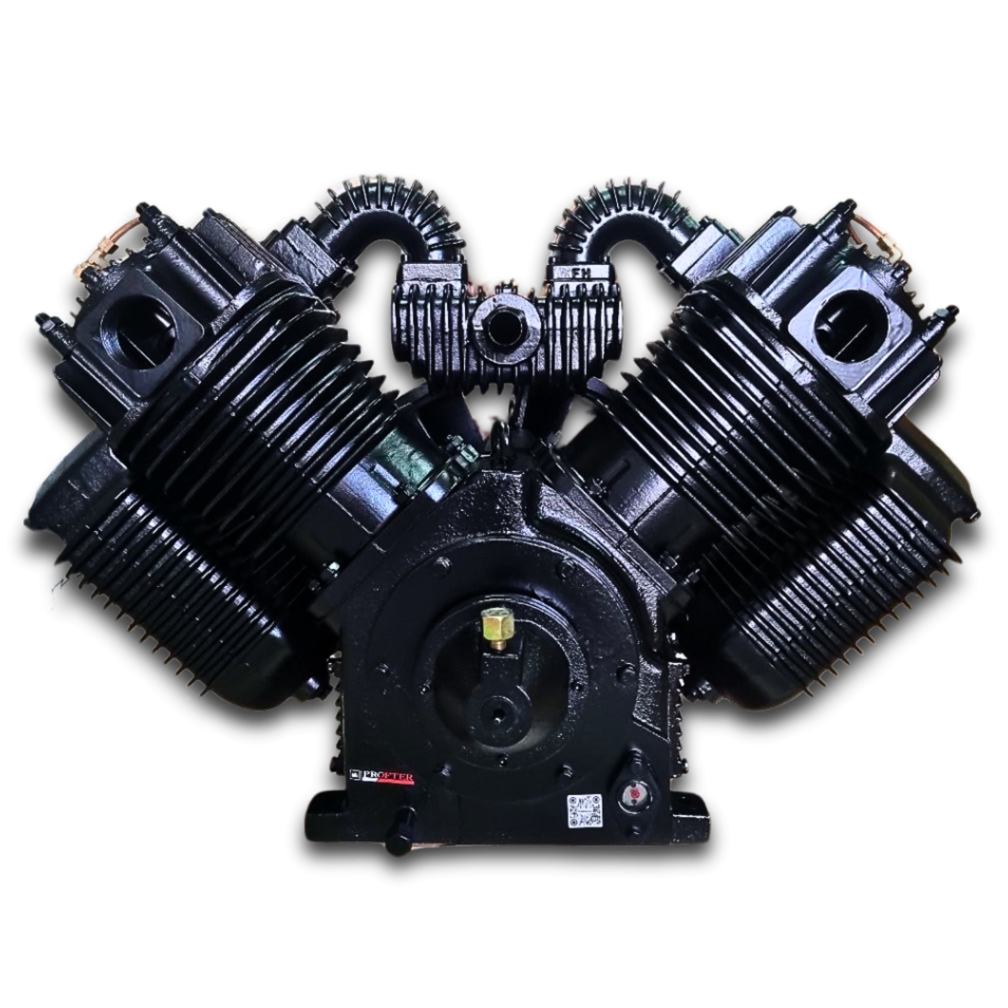 Блок поршневий двоступінчастий Profter ZT-2155Т (3000 л/хв 10 Атм) Головка компресорна високопродуктивна. Фото 3