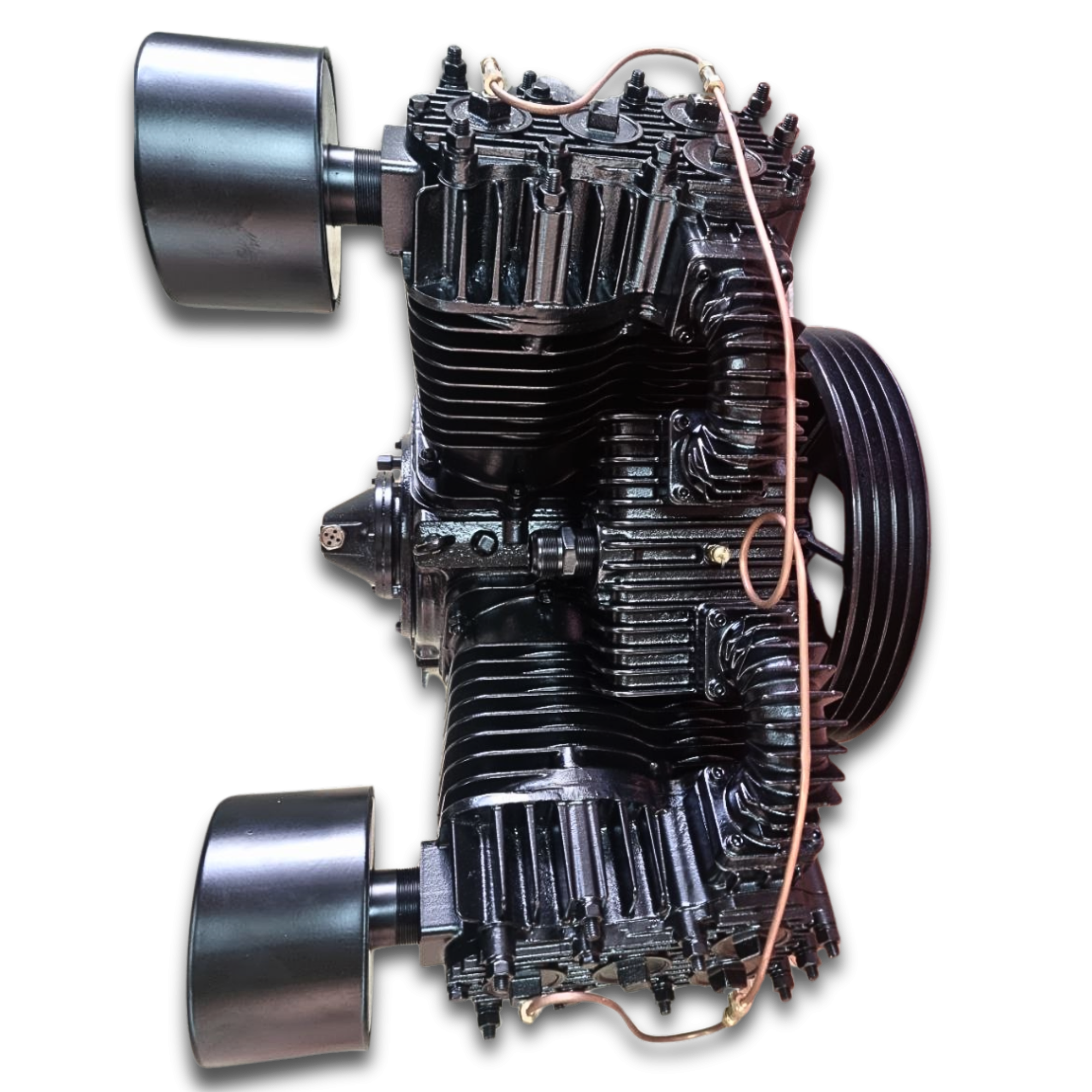 Блок поршневий двоступінчастий Profter ZT-2155Т (3000 л/хв 10 Атм) Головка компресорна високопродуктивна. Фото 4