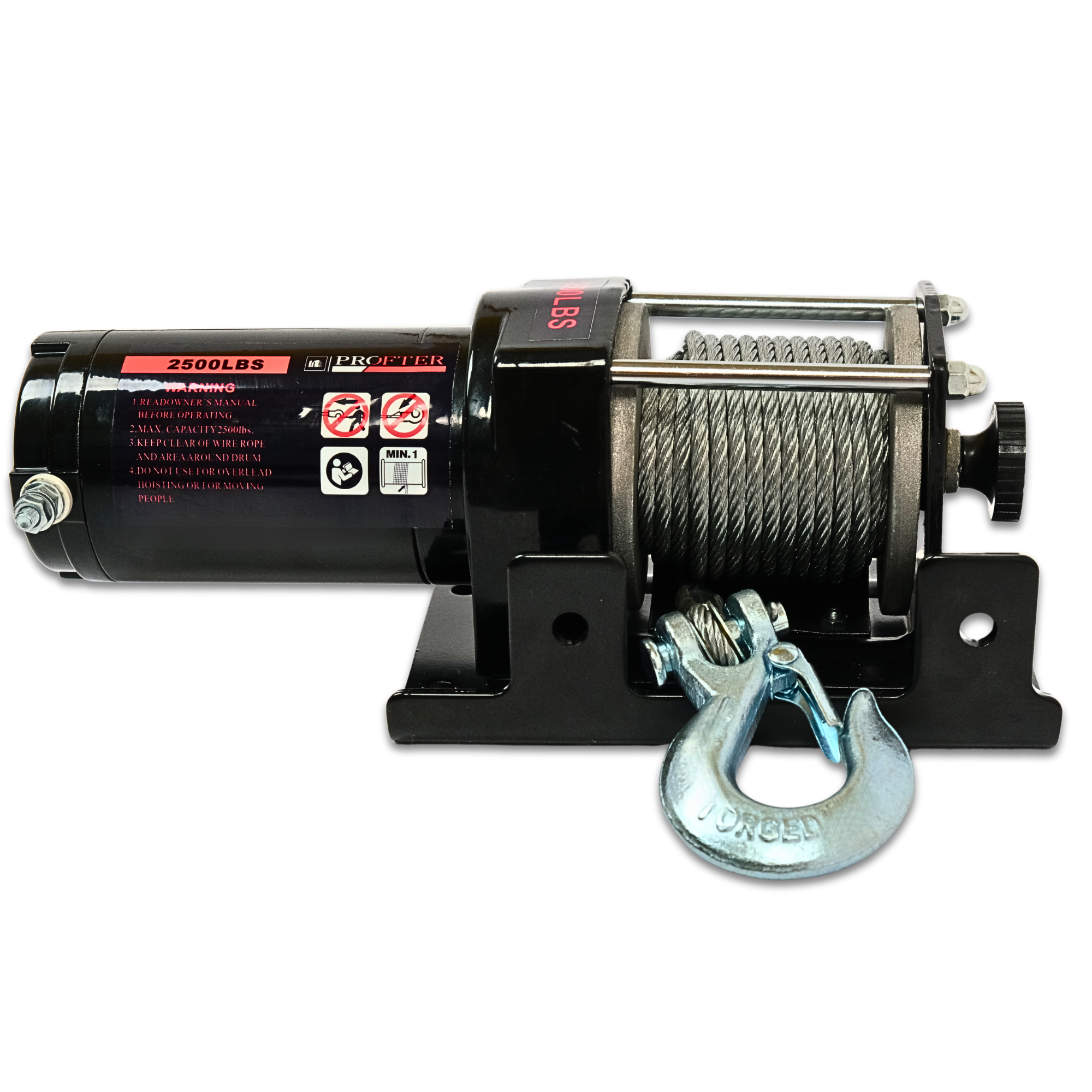 Лебедка автомобильная Profter 2500 LBS 12V (1133 кг). Фото 5