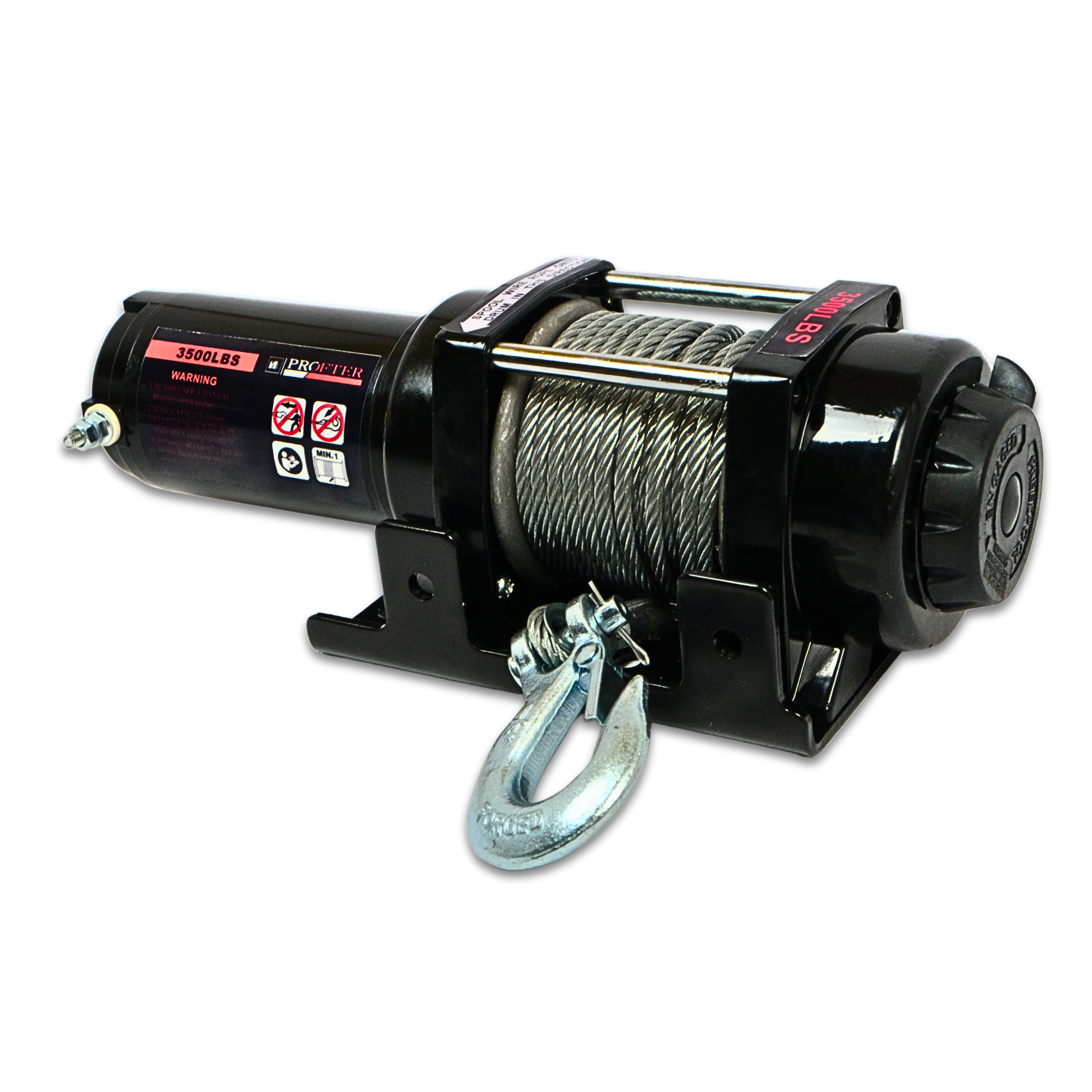 Лебедка автомобильная Profter 2500 LBS 12V (1133 кг). Фото 4