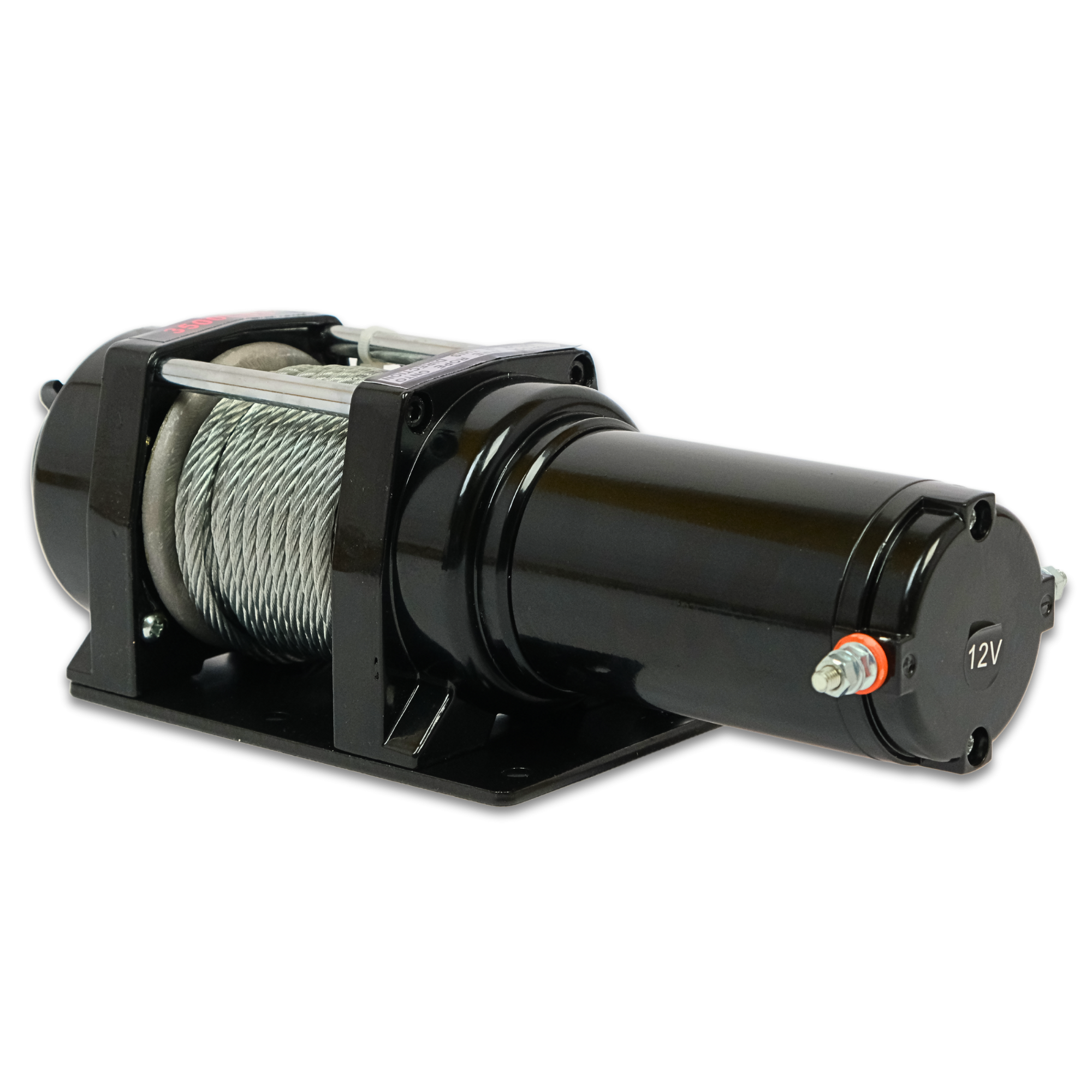 Компактная автомобильная лебедка Profter 3500 LBS 12V (1588 кг). Фото 6