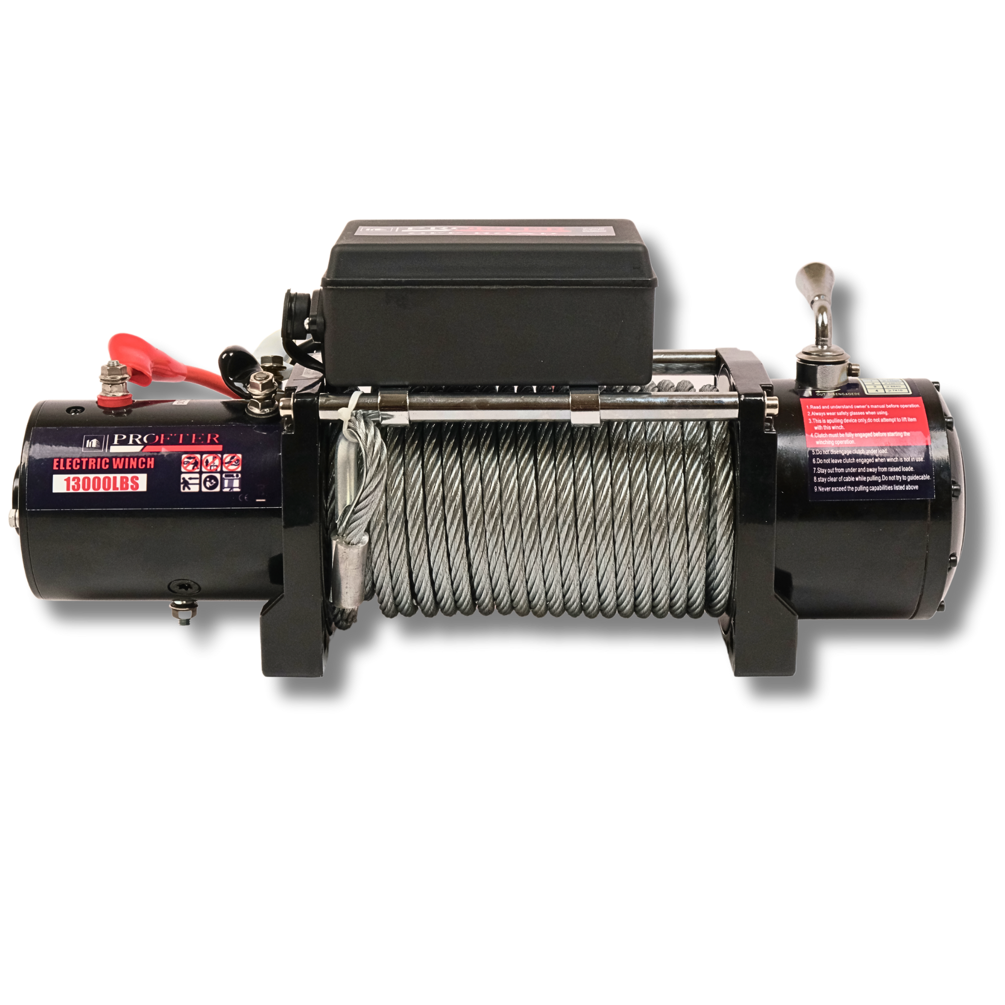 Автомобільна електрична лебідка 24V Profter 13000 LBS (5897 кг). Фото 4