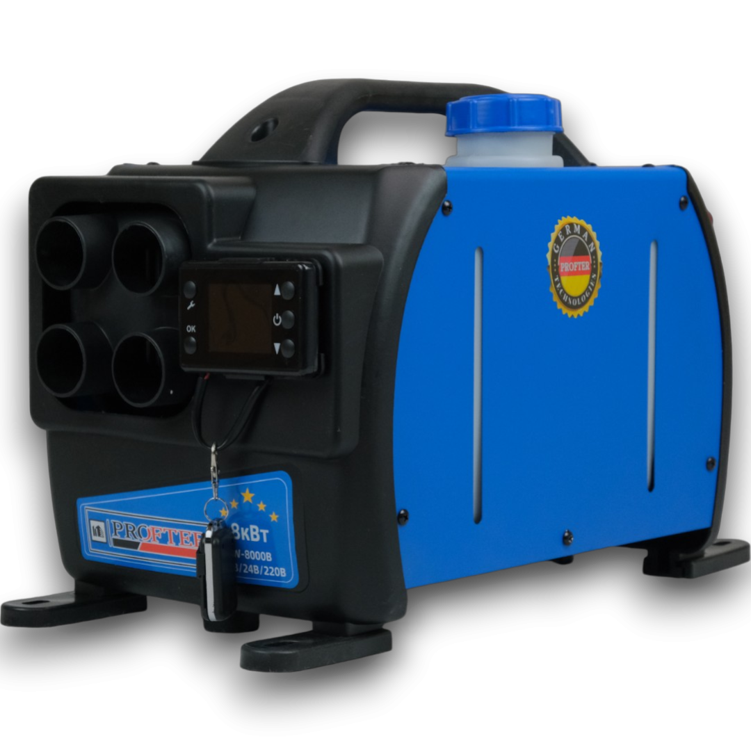 Автономний дизельний обігрівач 220Вт Profter W-8000B (12-24-220V) Автономка дизельна моноблок. Фото 6