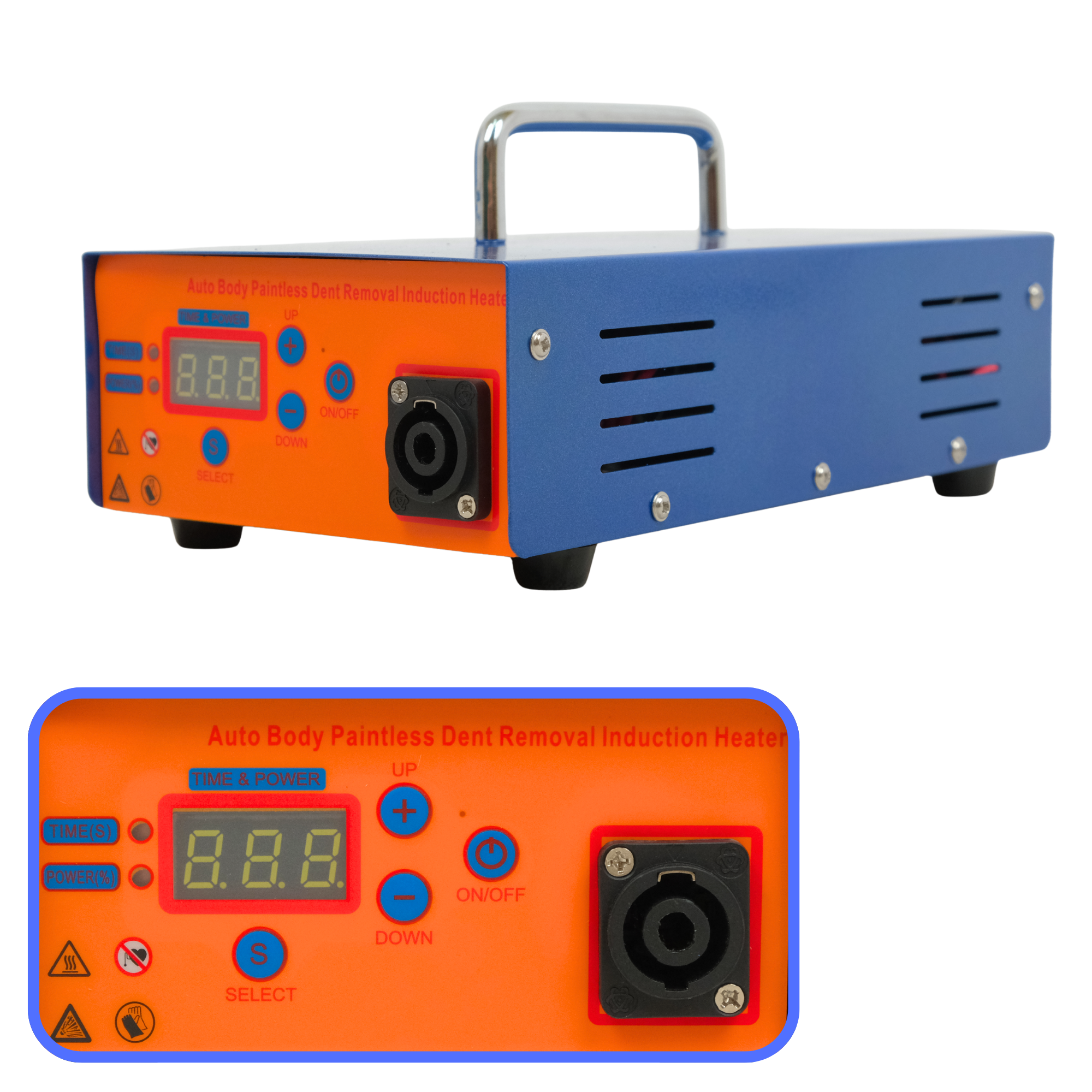 Індукційний нагрівач Woyo PDR-1000B індуктор для видалення вм'ятин PDR. Фото 2