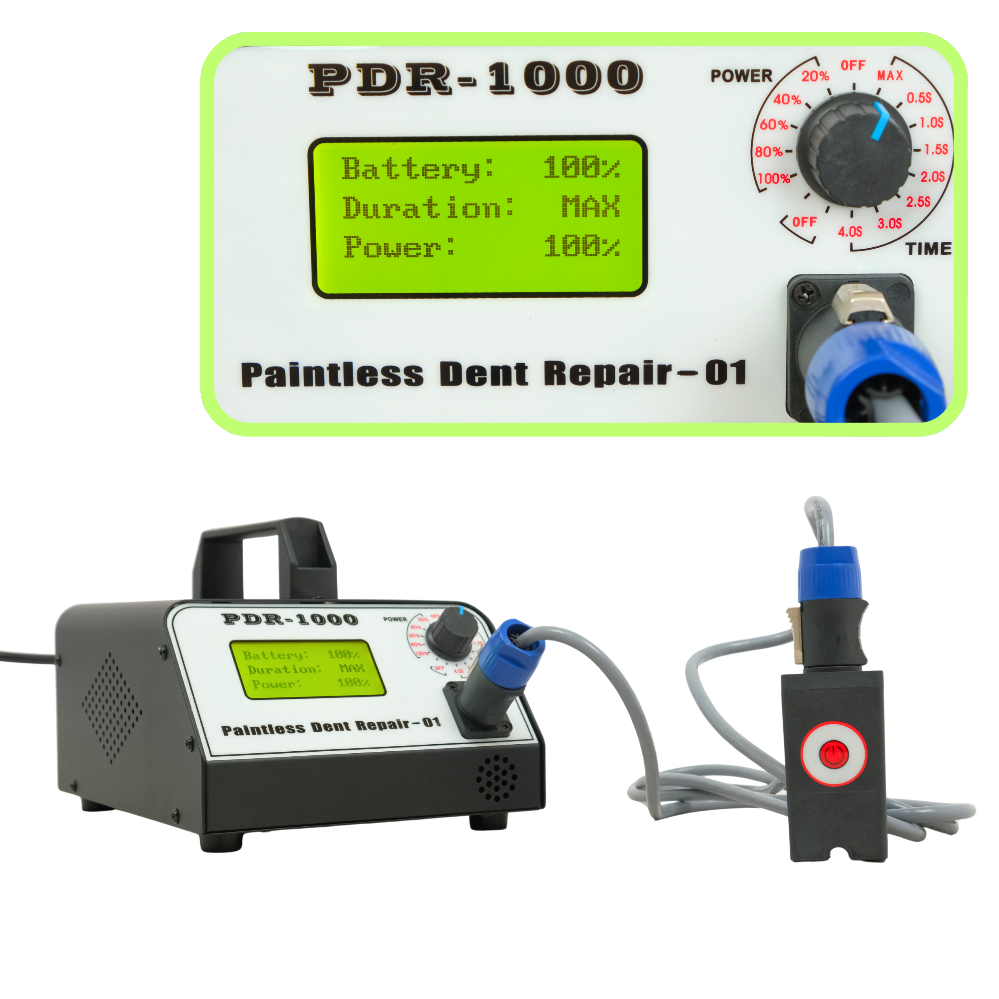 Індукційний нагрівач WOYO PDR-1000S індуктор для видалення вм'ятин PDR 1. Фото 6