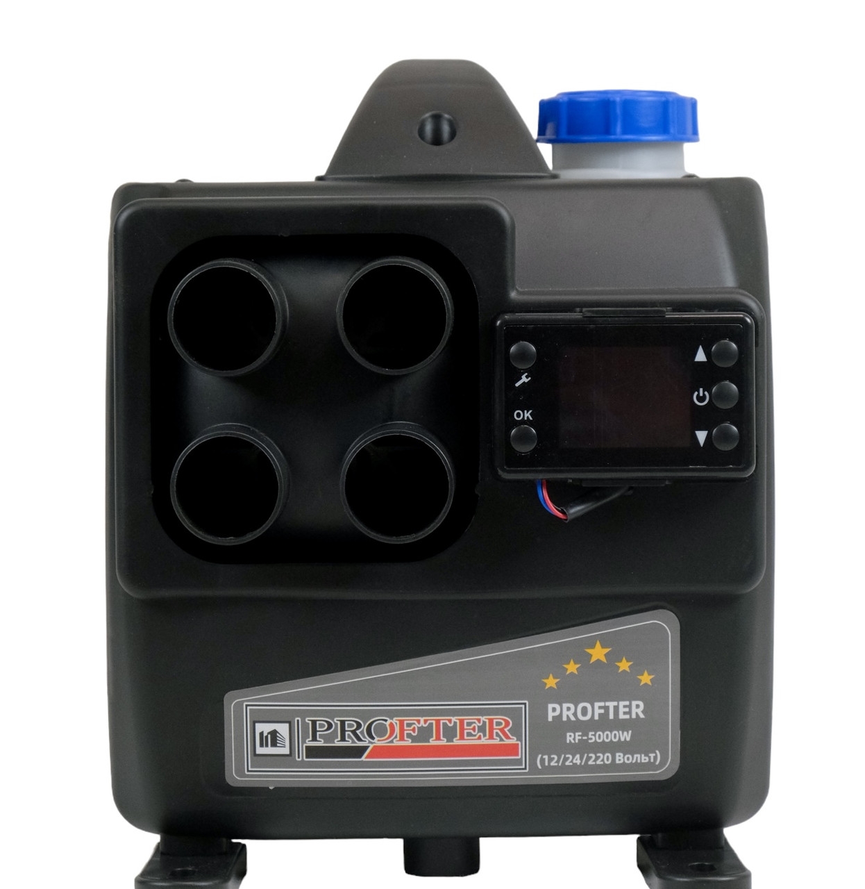 Автономний дизельний нагрівач (суха автономка) 220 В Profter RF-5000W (12-24-220В) універсальна автономнка. Фото 2