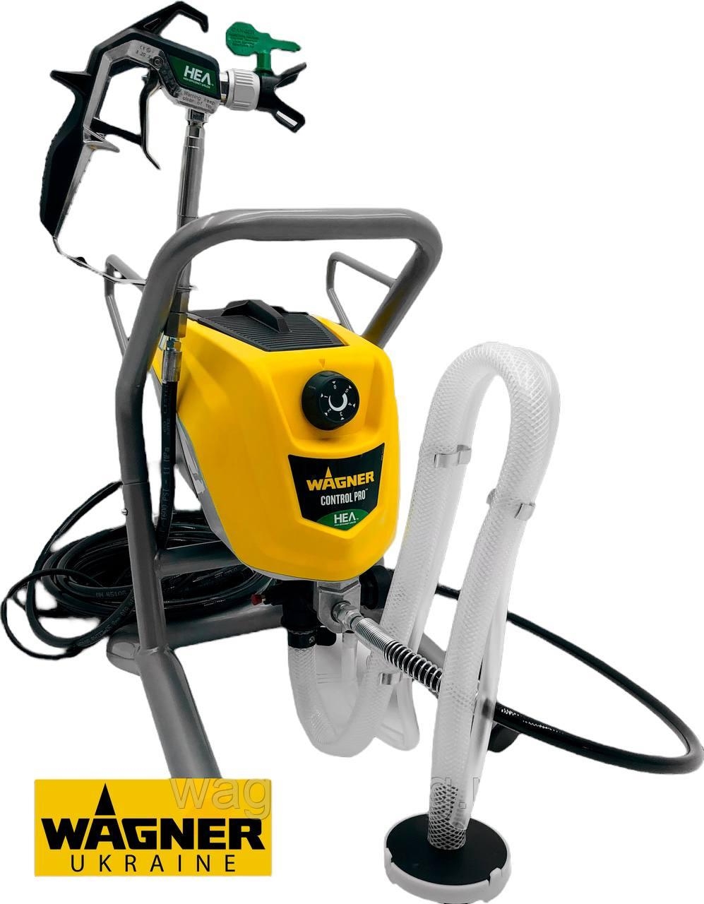 Безповітряний краскопульт фарбувальний агрегат Wagner Control Pro 250M (1.25 л/хв 550 Вт). Фото 2