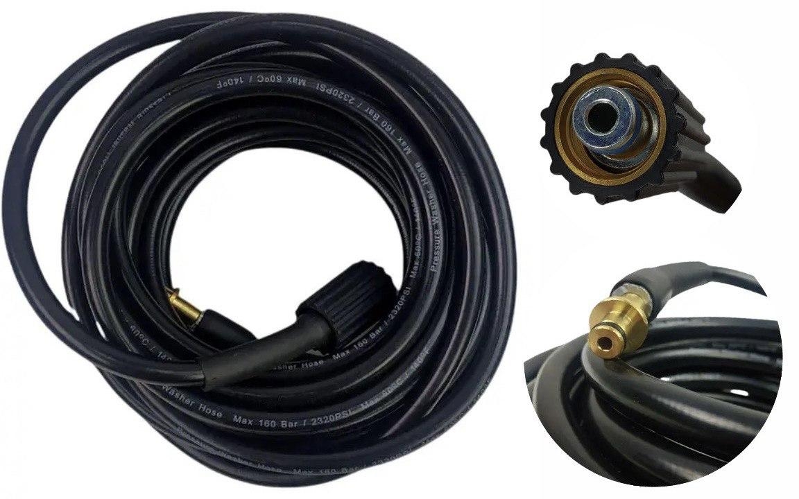 Шланг для мойки высокого давления Karcher скоба/М22 (10м 160bar) K2, K3, K4, K5, K6, K7. Фото 2