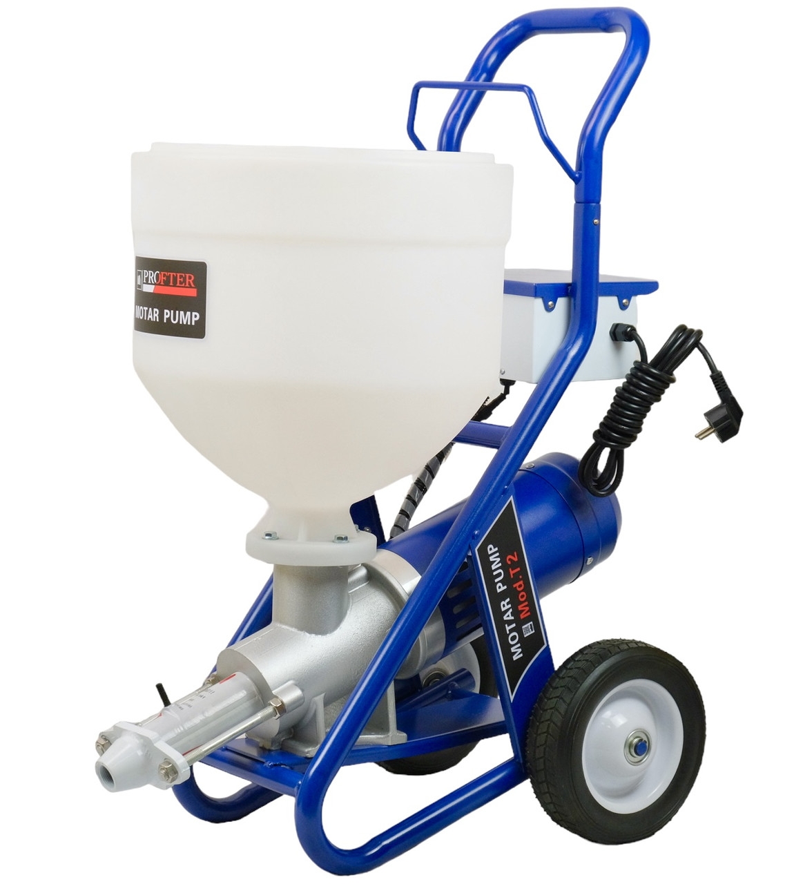 Станція для штукатурки і шпаклівки Profter T2 (12 л/хв 1800 Вт 60 кв/год) Агрегат для штукатурки. Фото 3